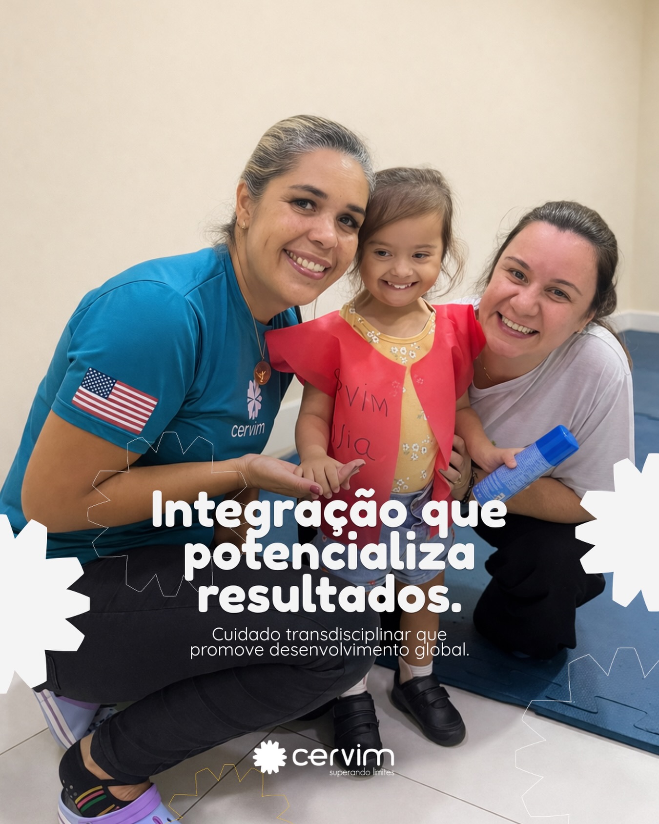 No CERVIM, acreditamos que o cuidado vai além de atendimentos isolados. É na integração entre diversas áreas que construímos intervenções mais completas, assertivas e transformadoras.
Cada área atua de forma complementar, respeitando as necessidades individuais de cada paciente e promovendo ganhos motores, cognitivos, funcionais, comunicativos, dentre outros… de maneira global. 💙
Esse olhar transdisciplinar é um dos nossos maiores diferenciais, garantindo um plano terapêutico alinhado, consistente e centrado no desenvolvimento real de cada paciente.
Cuidar em conjunto é potencializar resultados. 💙
#CERVIM20Anos #TerapiasIntegradas #Reabilitação #DesenvolvimentoInfantil #Cervim