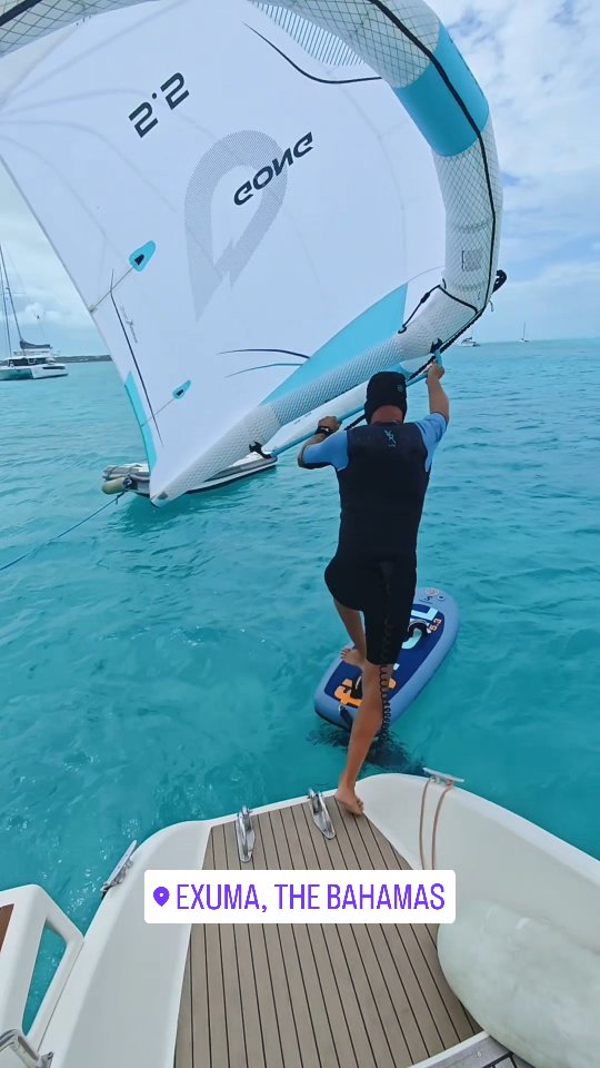 No resort. No itinerary. Just us, the wind, and the Exumas. π¬οΈποΈ
We follow the best winds to the best beaches β and this season we've added wing foiling off the back of our catamaran because why not make it even better? πͺπ
#Exumas #WingFoil #ChaseTheWind #BahamasLife #SailLife