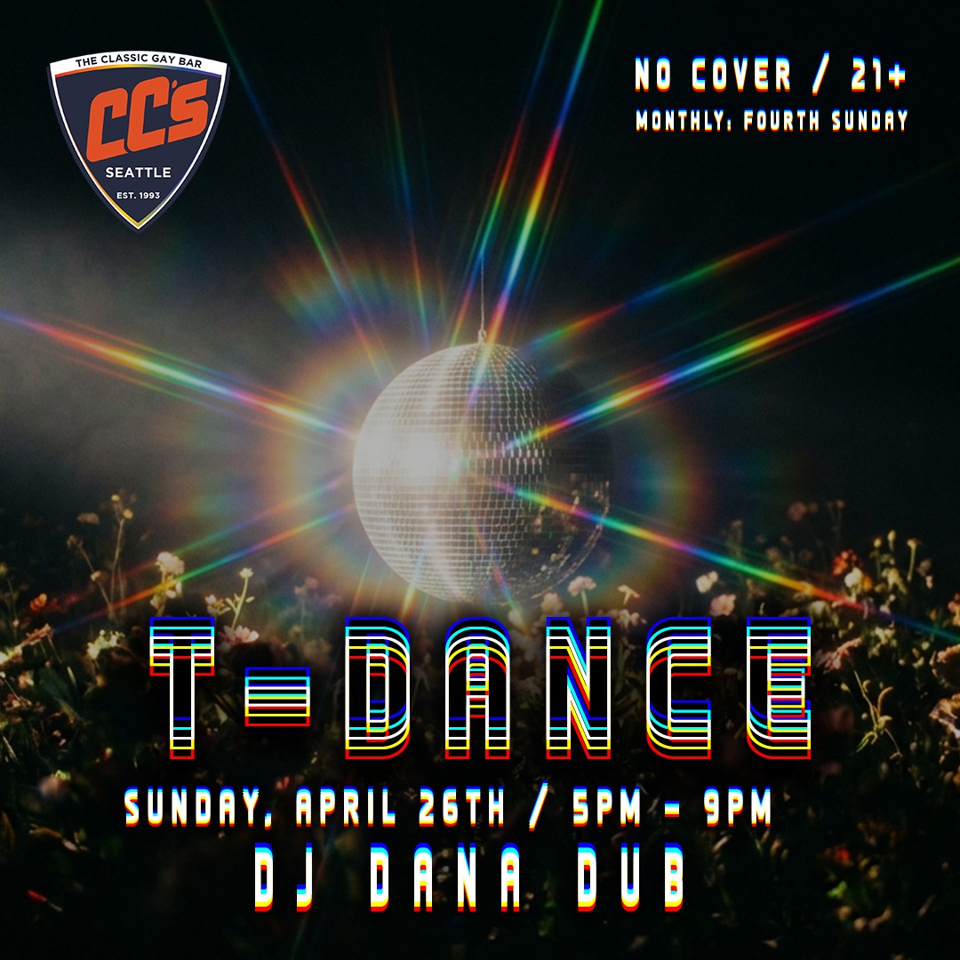 CC's monthly T-Dance held on the 4th Sunday of the month!
Featuring Dana Dub @dana.dub.8 spinning 80’s, Disco, Funk, House, and more.
Expect a day of great music, drinks, dancing, and socializing.