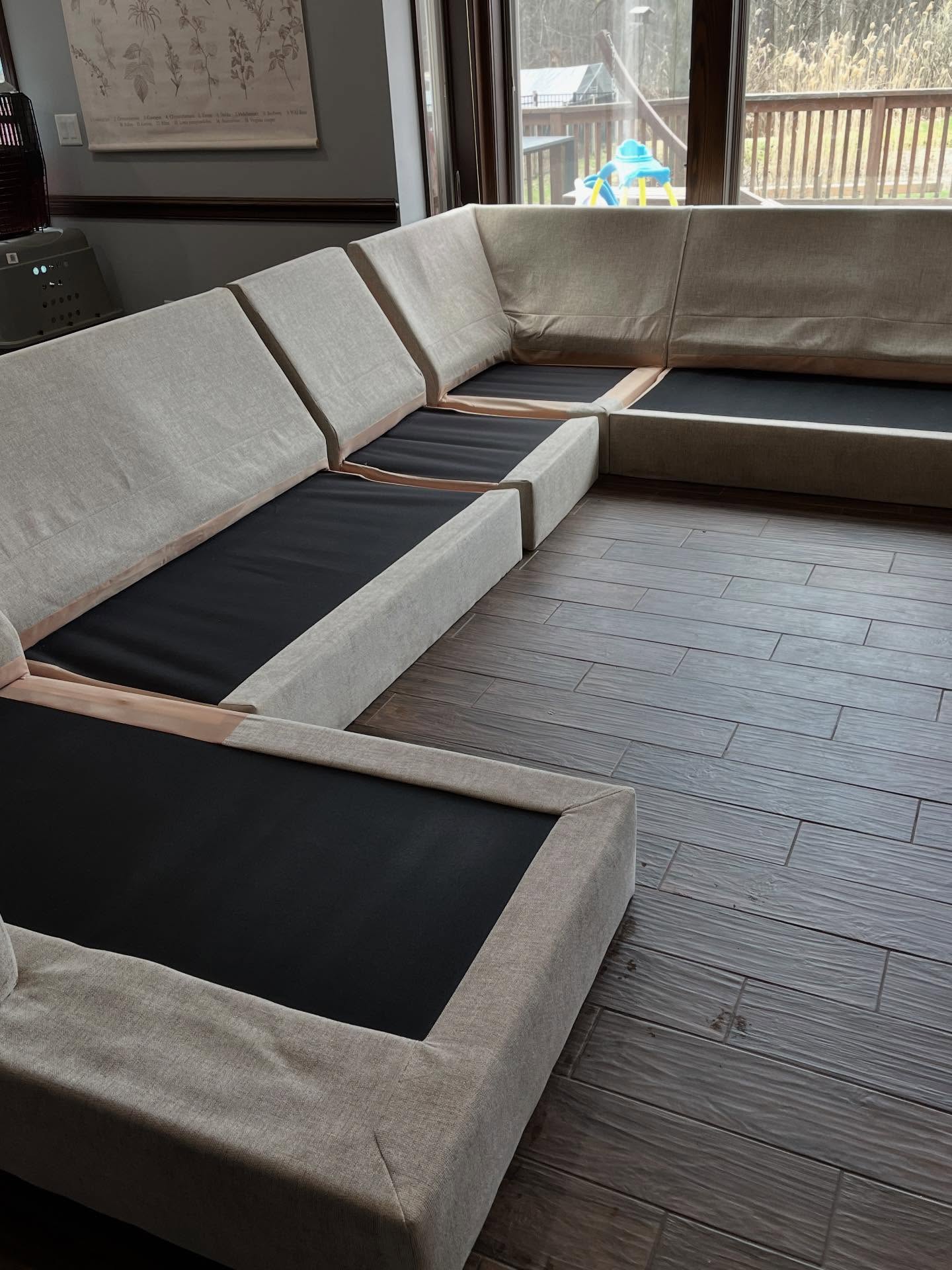 More upholstery cleaning