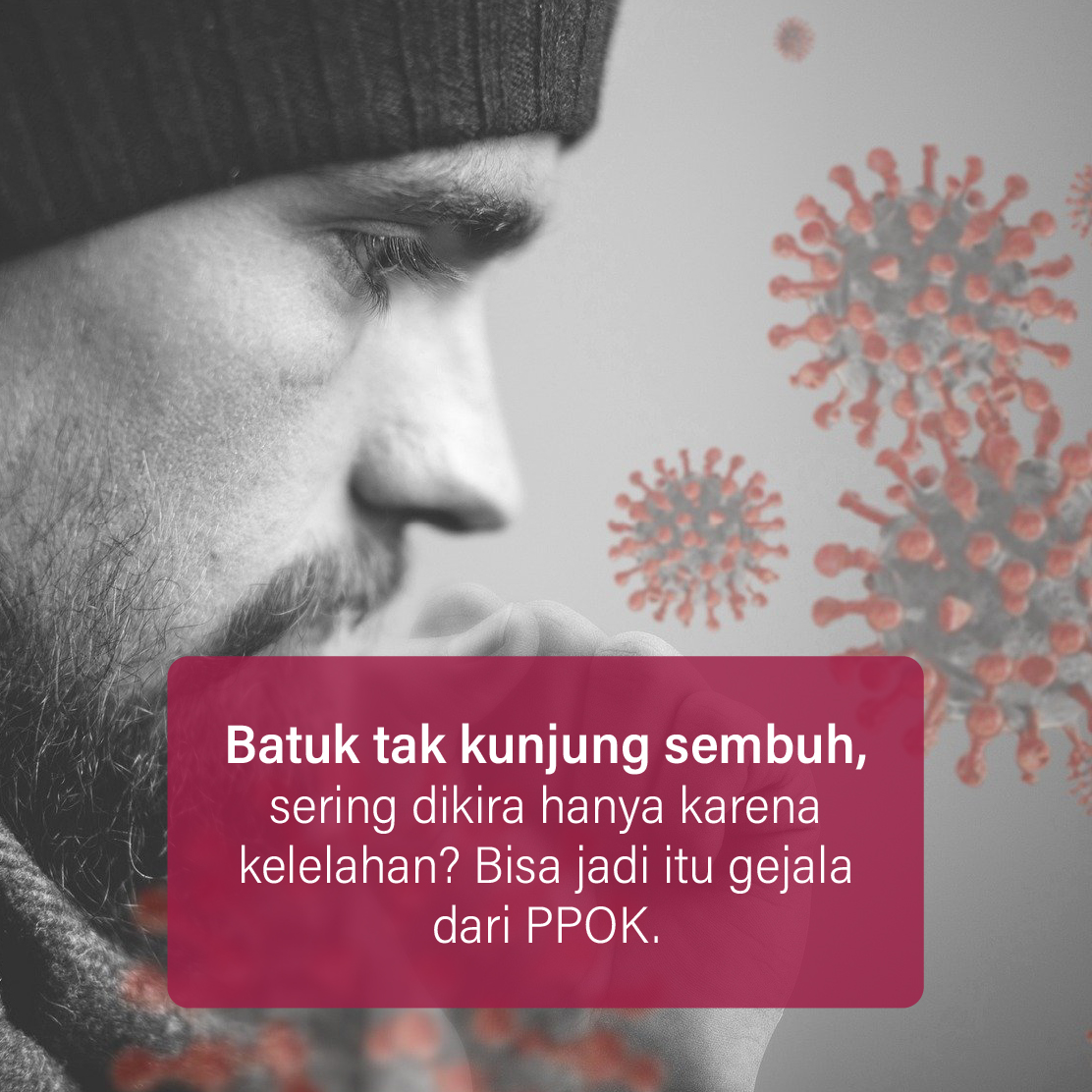 PPOK bukan sekadar batuk biasa. Sesak napas yang makin berat, batuk kronis, dan mudah lelah bisa menjadi tanda gangguan paru serius. Jangan abaikan gejalanya—deteksi dan penanganan sejak dini dapat memperlambat perburukan.