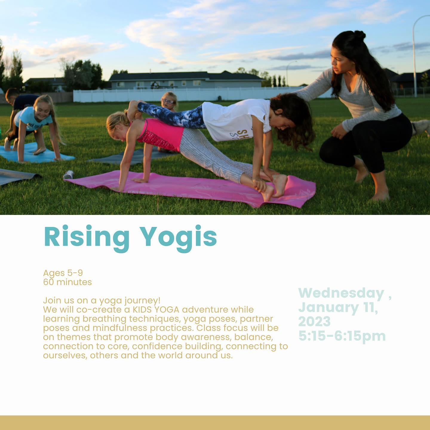 🚨Sage creek location🚨
.
.
We have 3 spots left in our kids yoga program (ages 5-9) and 2 spots left in our preteen/teen program!
Can register online until tonight at midnight and tomorrow through DM!
Please feel free to reach out with any questions about our programs
•
•
•
•
• @nicgervais12 📸
#yoga #kidsyoga#sagecreek #winnipegyoga #winnipegkids #mindfulnessforkids #kidsyogateacher #preteenyoga #teenyoga #community