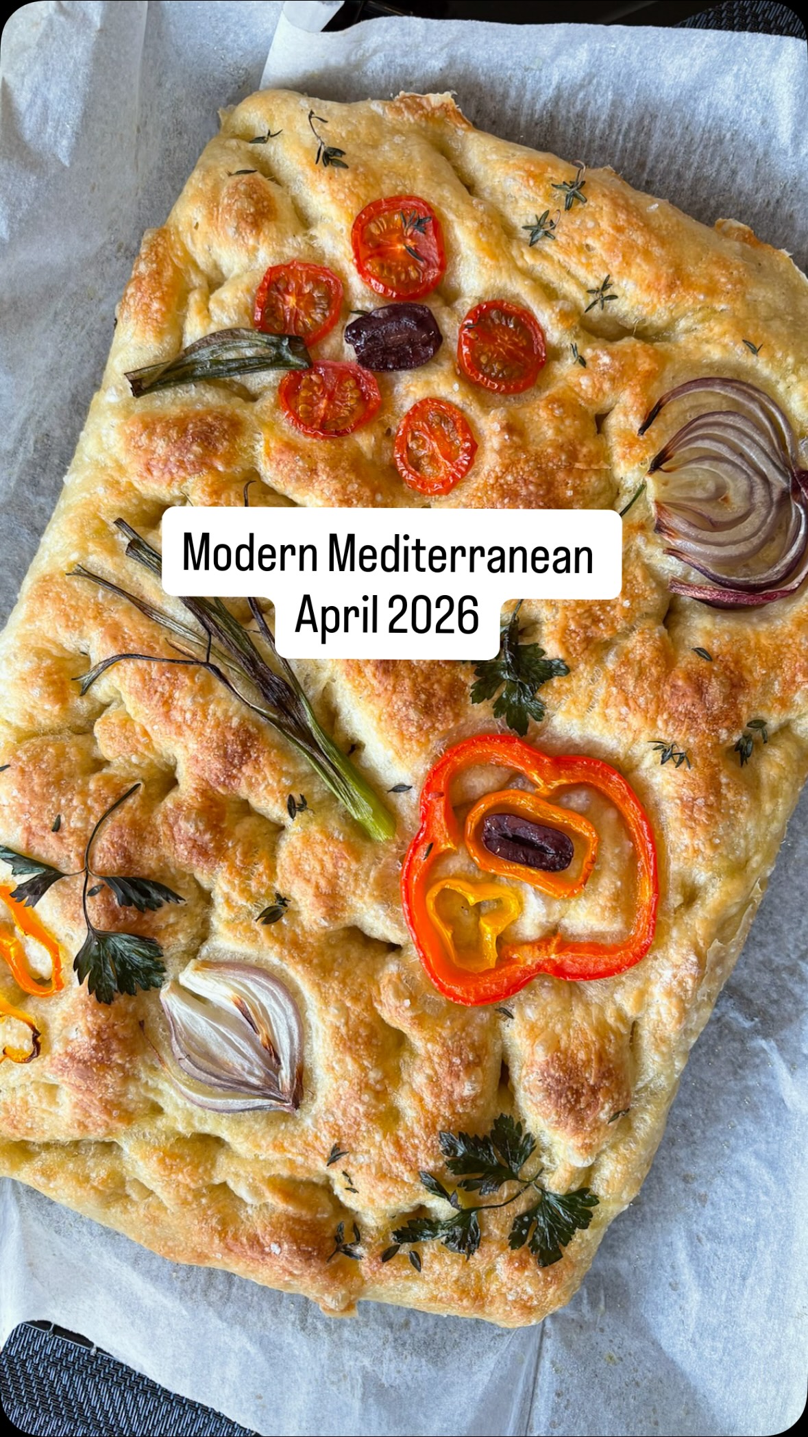 My new cooking demo for April 2026: “Modern Mediterranean”🌊
Sign up using link in bio to be put on waiting list for day class (class is full). Currently 1 spot open for evening class. Message me directly to book a private class for this demo.
This demo will feature:
🪴Garden focaccia served with olive oil and dukkha
🫓 Fattoush salad with pomegranate and sumac dressing
🍊Crispy lentil salad with oranges, dates, and toasted nuts
🍗Sheet pan kofta served with dipping sauce
🍫Chocolate, cherry, & almond biscotti
#reelsinstagram #homecooking #smallbusiness #torontofood