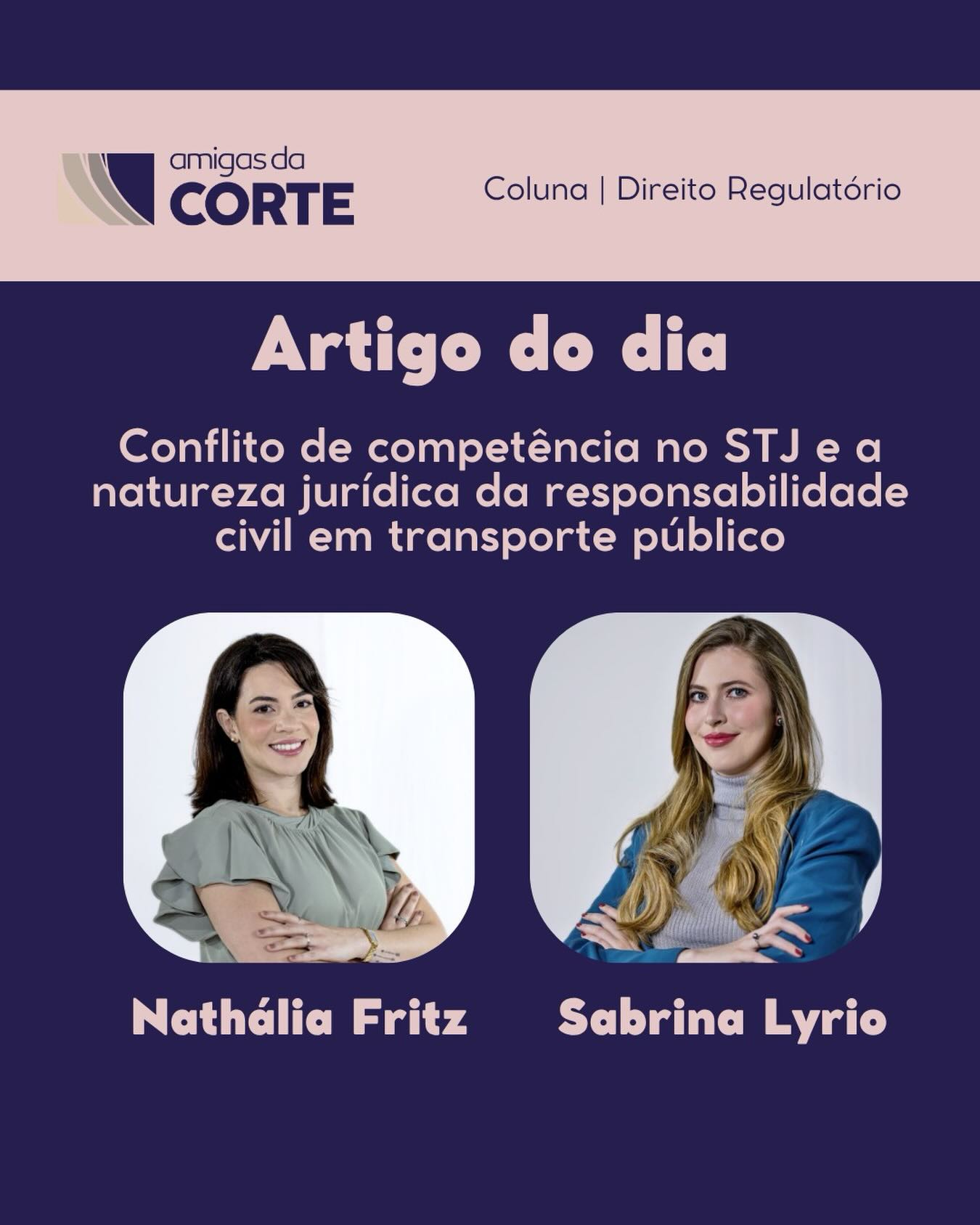 O artigo de hoje, das advogadas Nathália Fritz e Sabrina Lyrio, examina o CC 181.743/DF, em trâmite no STJ, que discute a competência interna para julgar ações indenizatórias decorrentes de acidentes no transporte público.
A controvérsia expõe a natureza híbrida da responsabilidade civil das concessionárias, situada entre o regime de direito público e o regime privado.
As autoras demonstram que essa ambiguidade decorre da dupla atuação dessas empresas e evidenciam a oscilação jurisprudencial do STJ sobre o tema. Ao final, apontam que a decisão da Corte Especial será decisiva para uniformizar a jurisprudência, ao definir se deve prevalecer a natureza do serviço ou da relação jurídica concreta, com reflexos relevantes para a segurança jurídica.
Confira link da bio!