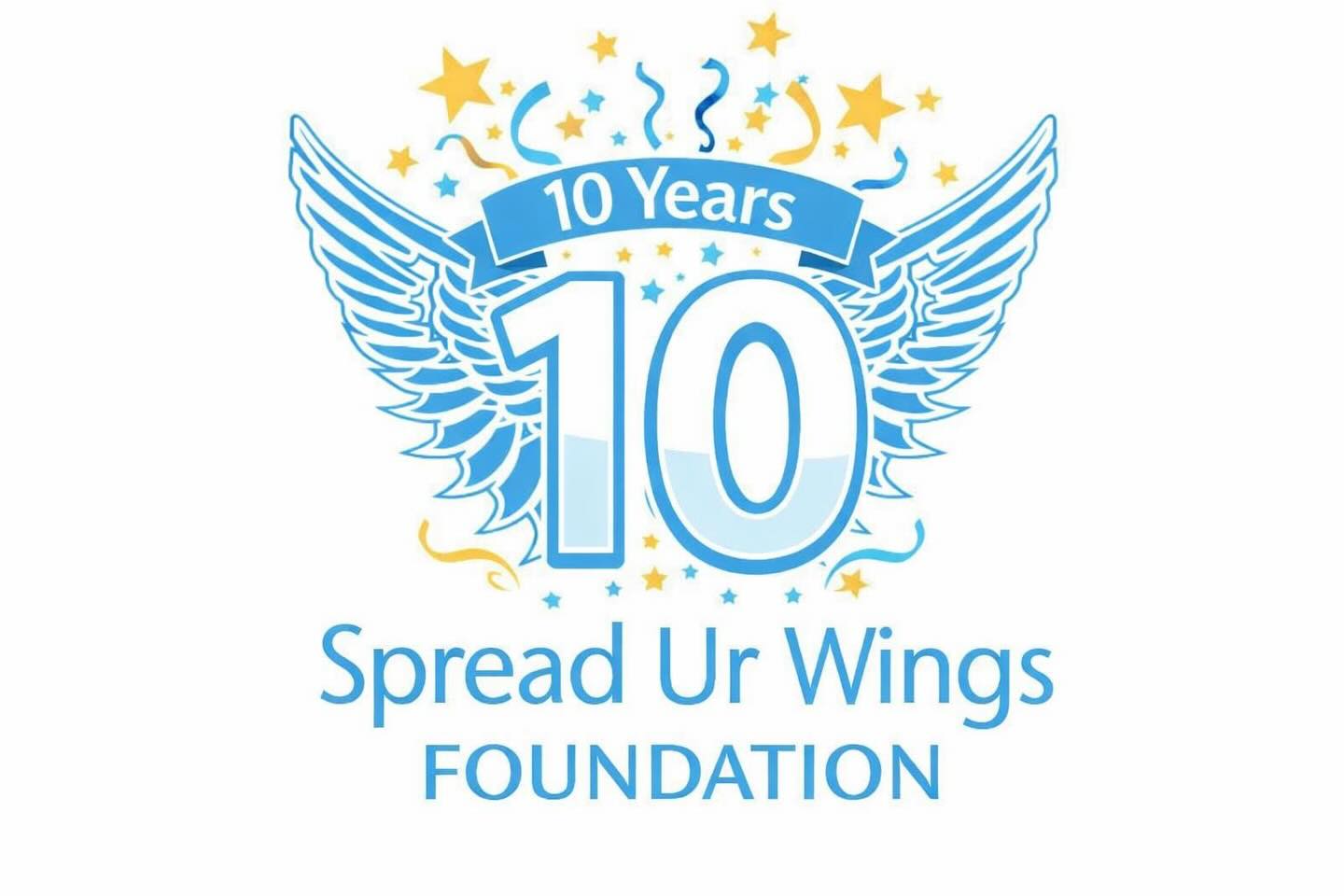 WE’VE TURNED 10!!!! Thank you to everyone who has supported @spreadurwingsfoundation for the last 10 years. We started as a small community where teens could meet up and take part in various workshops during the school holidays and have expanded to take in infants and junior years. We hope you will continue to engage with what we do here and we hope to provide your children with more fun, laughter and experiences for many years to come.