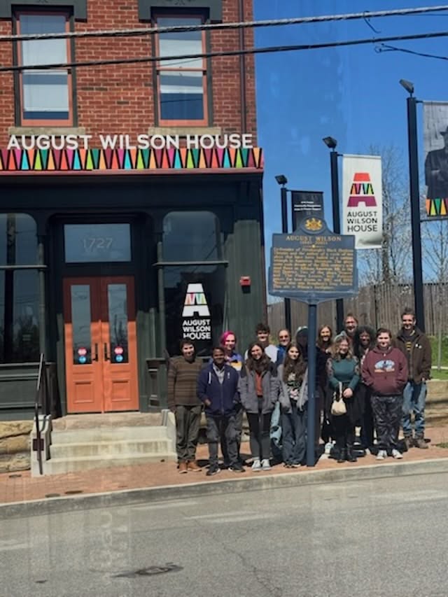At City of Bridges we believe that the vibrancy of our community is something we can and should connect with and learn from every day!
Our second trimester English elective on August Wilson visited his house in Pittsburgh this afternoon.
Are you interested in being part of a joyful, curious and inspiring school? Let us know, we are enrolling 9th graders for the fall of 2026
#pittsburgh #english #augustwilson #community #youbelongatcobhs