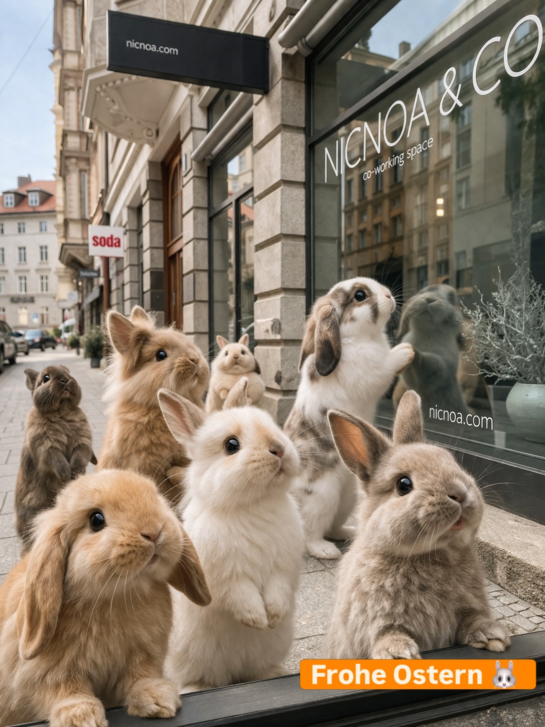 Frohe Ostern 🐰
selbst die Hasen wollen hier arbeiten. stell dir vor…
du arbeitest nur noch für dich. #stuhlmiete #friseurmuenchen