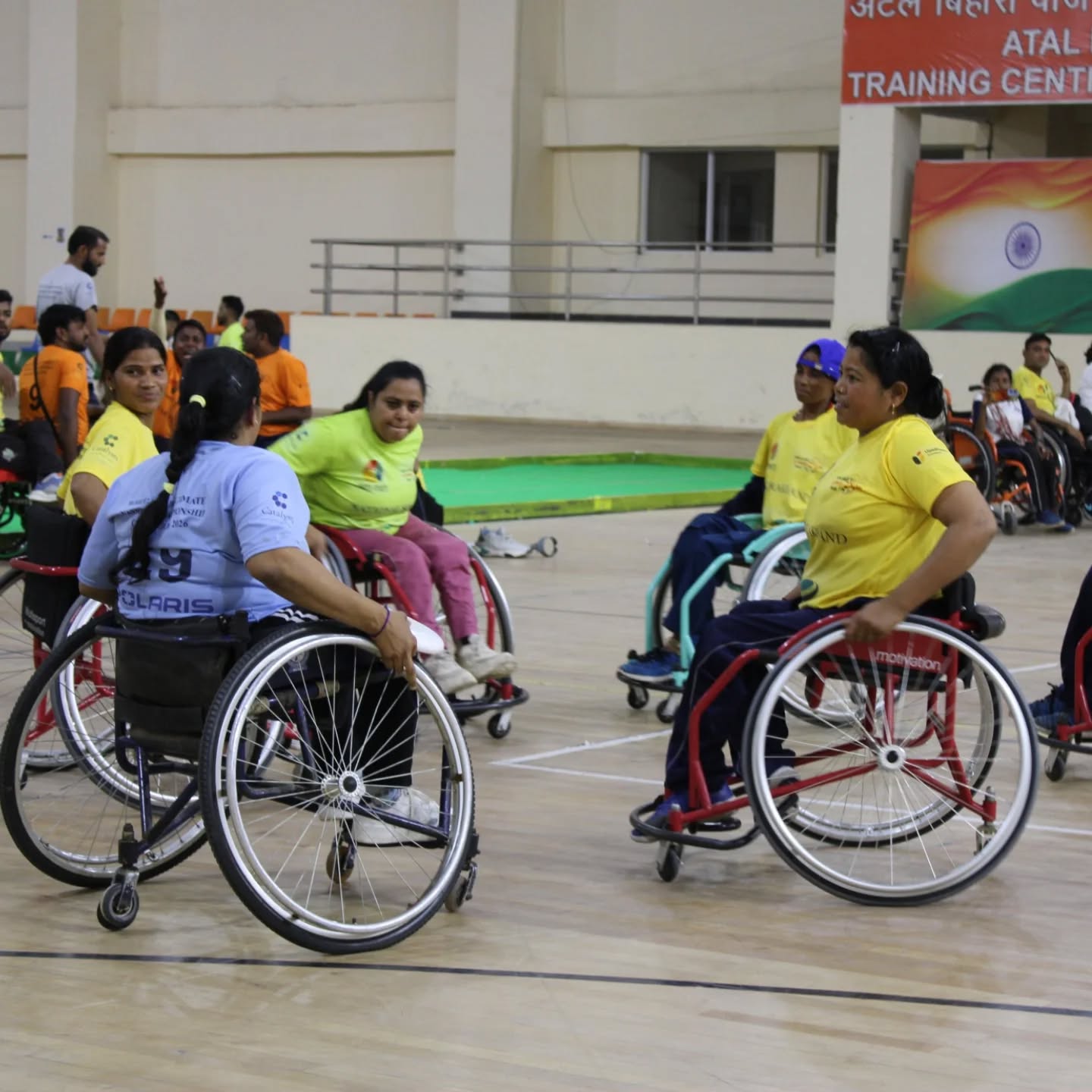 A day that reflected what inclusive sport can look like in practice.
The first National Wheelchair Ultimate Frisbee Championship, organised by Umoya Sports at the Atal Bihari Vajpayee Training Centre for Persons with Disabilities in Gwalior, brought together athletes, teams, and a growing ecosystem around adaptive sport in India.
Members of the Upadhyaya Foundation team, Pushnami and Prakriti, were able to be part of the opening ceremony and engage with athletes and organisers through the course of the event.
With participation from teams across Delhi, Rajasthan, Gujarat, Madhya Pradesh, Uttar Pradesh, Haryana, Uttarakhand, Maharashtra, and Punjab, along with the National Team of India, the championship marked an important step in building visibility and structure for wheelchair ultimate frisbee. It was equally encouraging to see women’s teams from Delhi, Gujarat, and Haryana, reflecting a wider and more inclusive participation in the sport.
What stood out was not just the competition, but the intent behind it. Creating platforms like these requires sustained effort, from building state-level pathways to ensuring access to infrastructure and opportunities that are often limited for persons with disabilities.
Work like this plays a critical role in moving conversations on equity in sport from intent to action. By creating space, consistency, and visibility, Umoya Sports is contributing to a more inclusive sporting landscape in India.
At the Upadhyaya Foundation, it has been a pleasure to support and engage with this work. Partnerships like these allow us to contribute to efforts that are building stronger, more equitable systems, and we look forward to continuing to work together in the time ahead.
#Compassion #EmpathyInAction #Inclusion #SocialImpact #upadhyayafoundation