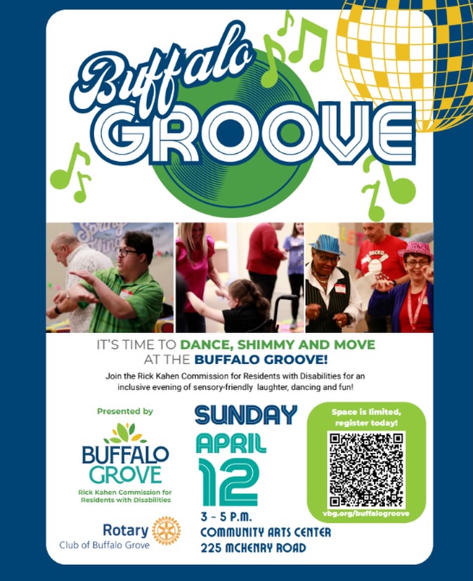 🎶 Join the fun at Buffalo Groove!
We’re proud to support this inclusive, sensory-friendly event created for individuals of all abilities to come together, dance, and have fun in a welcoming environment.
🗓 Sunday, April 12
⏰ 3–5 PM
📍 Community Arts Center, Buffalo Grove
Space is limited, so be sure to register in advance!
*event is for ages 12 and up
#communityevents #in2greatpediatrictherapy #buffalogrove #dance