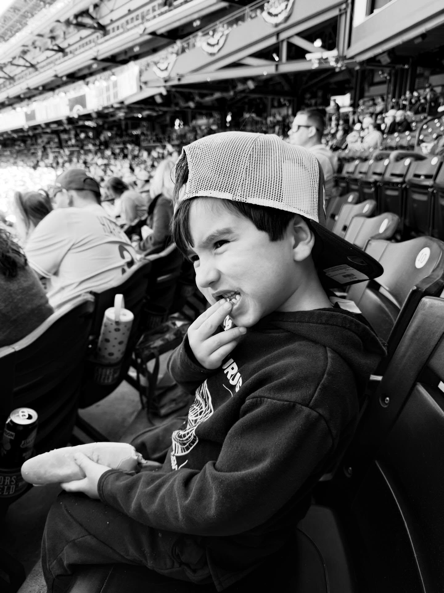 The good luck charm for the Rockies - learnt a-lot today. 🤭🙈🫣