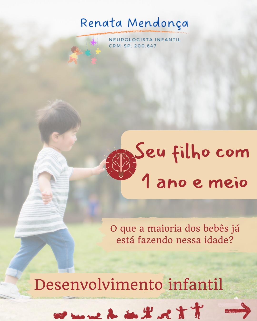 Continuando nossa jornada pelo desenvolvimento infantil! Agora com 1 ano e meio
🔎Lembre-se sempre que atrasos no desenvolvimento devem ser avaliados!
#neuro #neurologiainfantil #tea #desenvolvimento