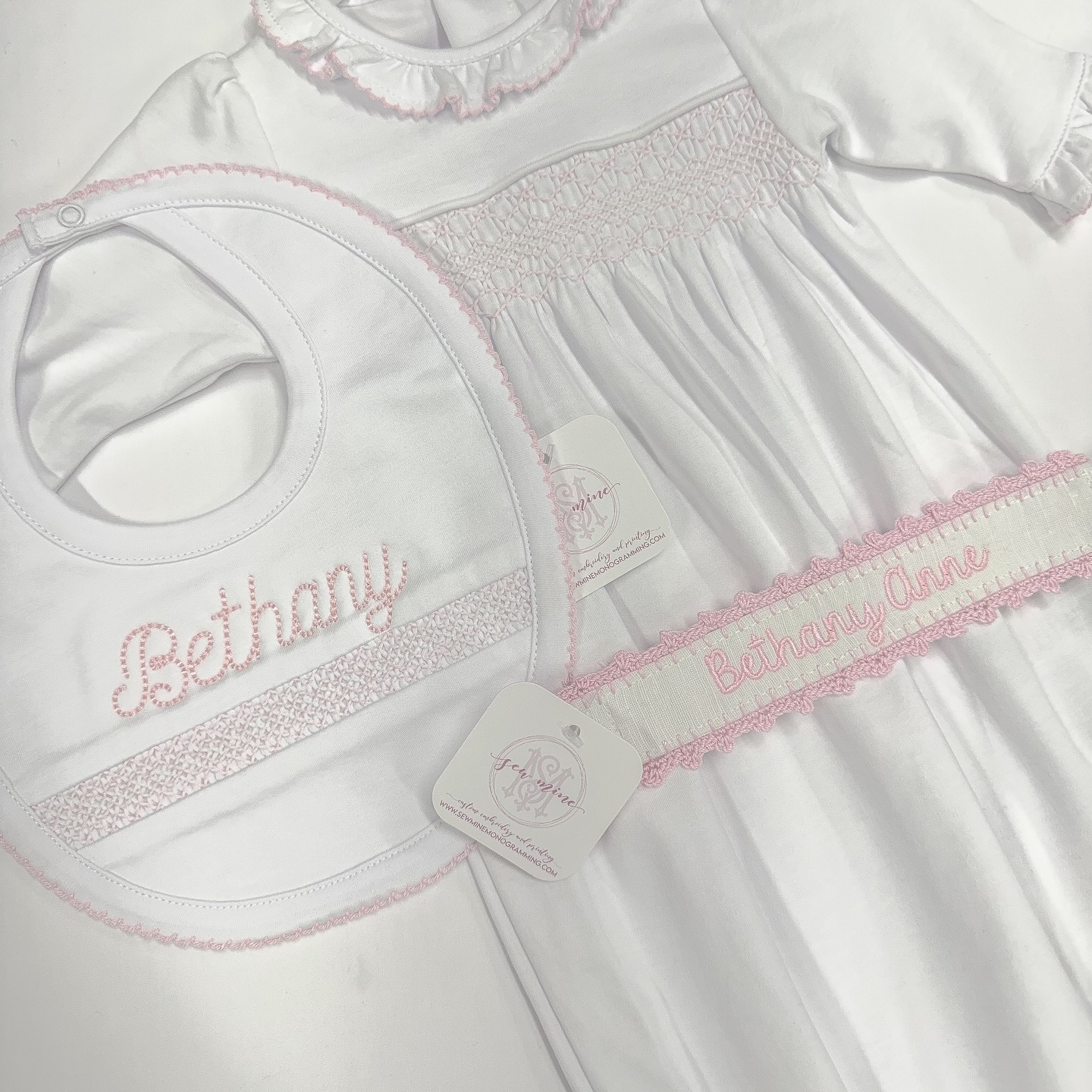 The prettiest set for baby Bethany💕