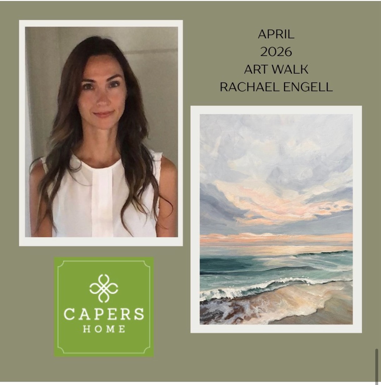 Art Walk this Thursday from 5pm-late in West Seattle! I’ll be at Capers if you want to stop in and say hi 😊
