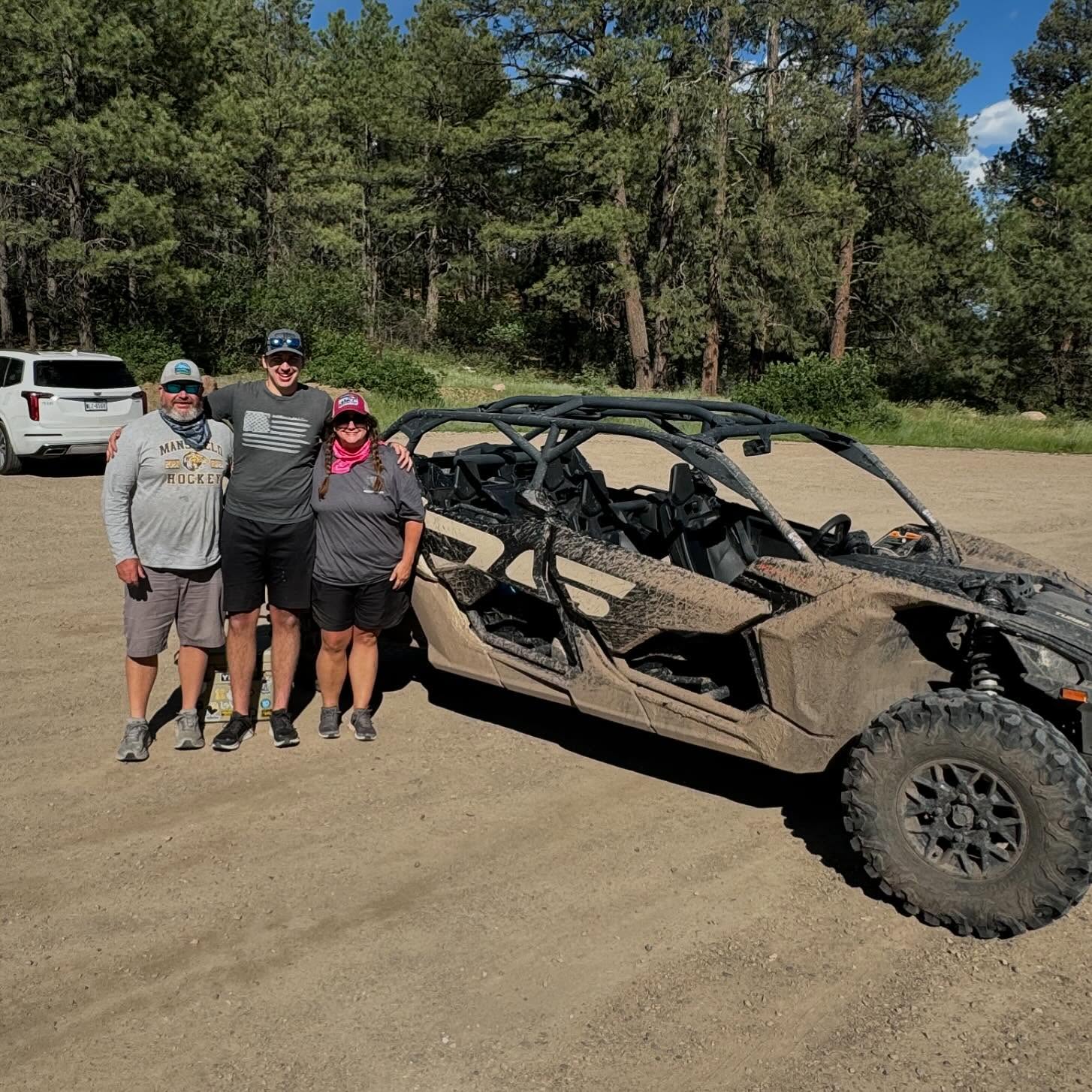 Mud and memories ✅ Family fun on the trails!
#pagosasprings #pagosa #sidebyside #mavrickx3 #canam #photography #mud #outdoors #pagosamountainrentals #ridepagosa