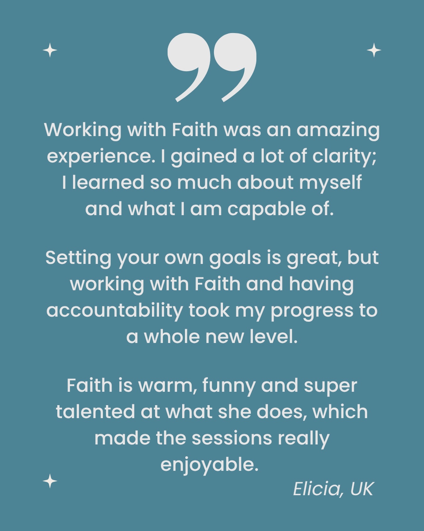 Sometimes you don’t need yet more information. You need clarity.. and someone to walk alongside you while you act on it.
This is what Elicia discovered during our time working together. Not just insight, but momentum. Not just goals, but follow-through.
Knowing what you want is one thing; actually moving towards it consistently is something else entirely. That’s where coaching changes everything.
A space to think clearly, to be honest, to be gently challenged (and supported). A space where you actually move forward.
If you’ve been circling the same thoughts, ideas or “I’ll start soon” energy for a while, this is your sign that you don’t have to do it alone.
I offer 1:1 coaching packages, a one-off 90-minute strategy session and accountability coaching groups, depending on what you need right now.. You can explore more or get in touch via the link in my bio.
—
#lifecoachuk #accountabilitycoach #mindsetcoach #feelingstuck #createyourlife confidencecoachforwomen nlpcoach personalgrowthjourney