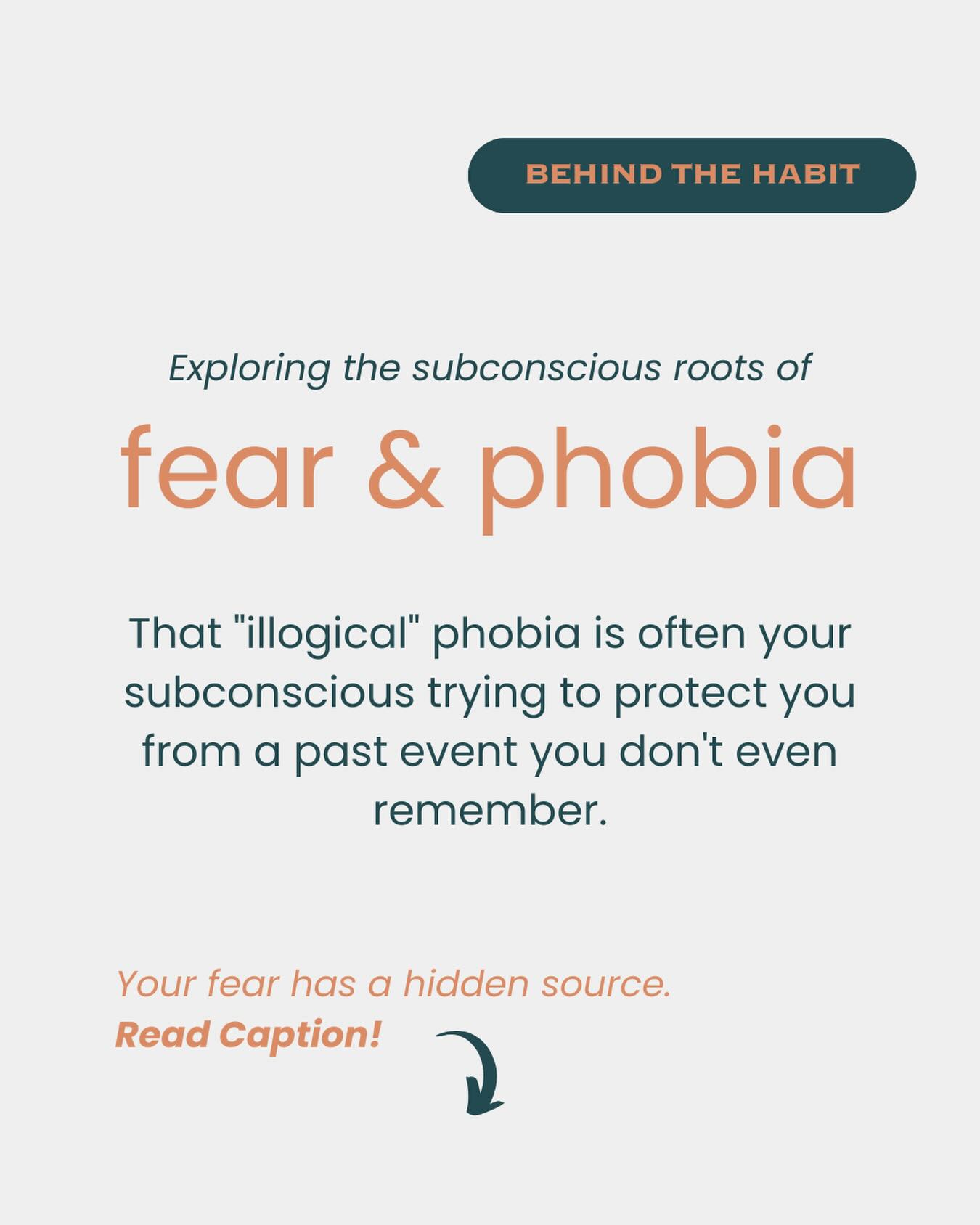 BEHIND THE HABIT... Fears & Phobias 🕷️
Phobias may feel irrational, but they often serve a subconscious purpose: to protect you.
Even if you don’t remember the original cause, your mind does.
Hypnotherapy can help by:
🔹 Tracing the root of the fear response
🔹 Reprogramming overprotective patterns
🔹 Restoring a calm, neutral state
🔹 Building trust and confidence in the present
If you want to explore the hidden source of your fear or phobia, let’s talk.
👉 Explore how at www.hypnotoday.com
#Hypnotherapy
#BehindTheHabit
#Mindfulness
#MentalHealth
#FearsAndPhobias