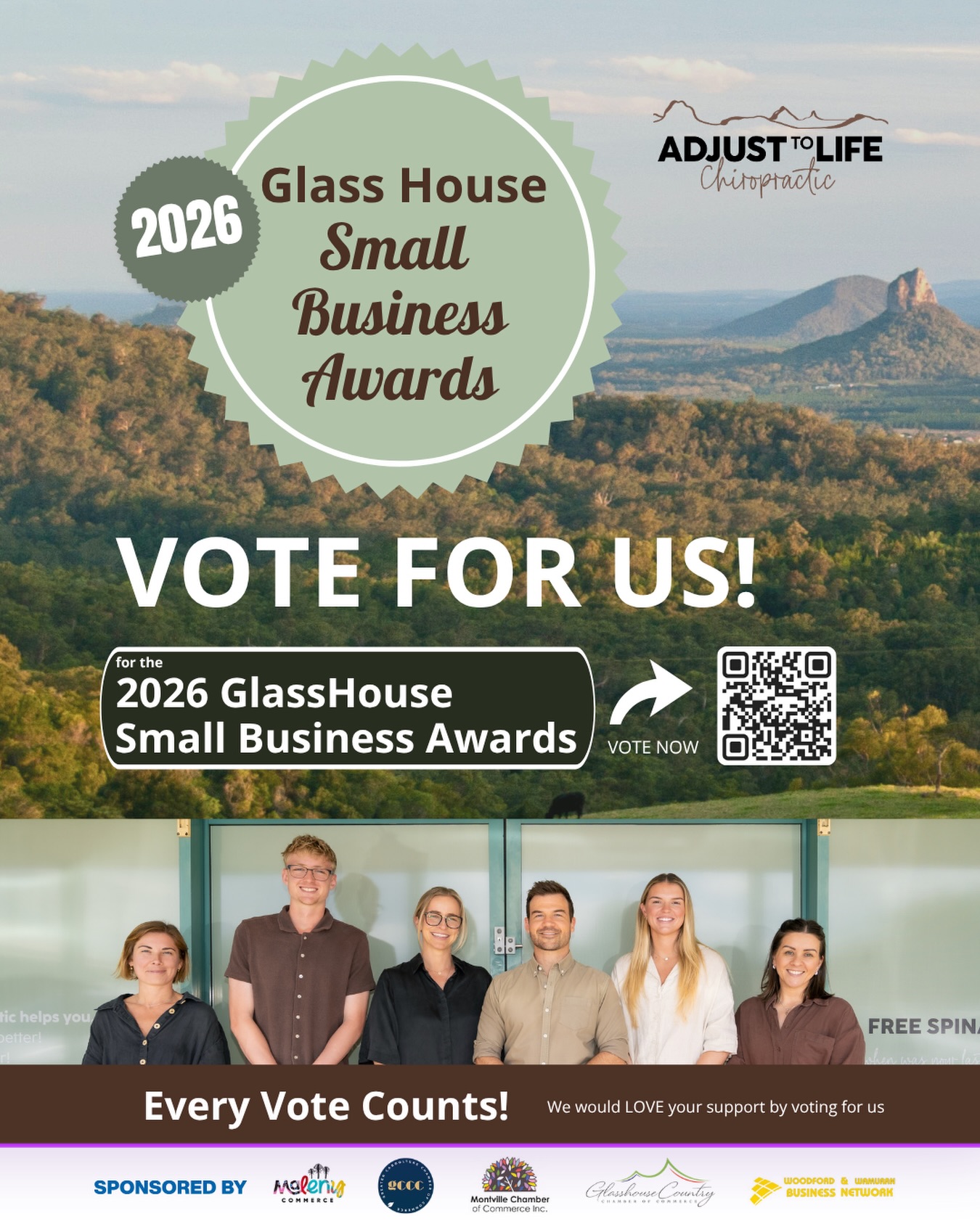 A little moment we don’t take lightly…
We’ve been nominated for the 2026 Glass House Small Business Awards!
To everyone who’s walked through our doors, trusted us, and supported us… thank you.
If you’d like to support us with a vote, it would mean a lot 🤍
Takes 10 seconds, click the link and choose region as Glasshouse Country 🙌
https://andrewpowell.com.au/glassies-2026/