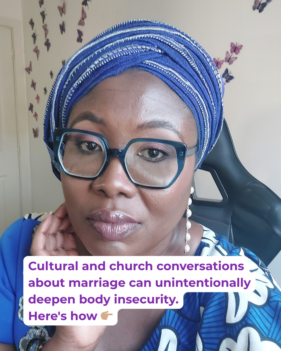 Nobody said it directly. But you heard it anyway 💔
In the preparation sermons, the comments about how you present yourself, the conversations about what men want. Somewhere in all of that, your body became a variable in an equation you've been quietly trying to solve ever since.
Cultural and church conversations about marriage, even the well-meaning ones, can leave young Black Christians feeling like their body is standing between them and being chosen.
If this one resonates and you're ready to do the deeper work, click the link in my bio 🦋
#ReclaimingYourBody #BlackChristianWomen #TheFaithTherapist #BodyShameAwareness #BlackMentalHealthMatters