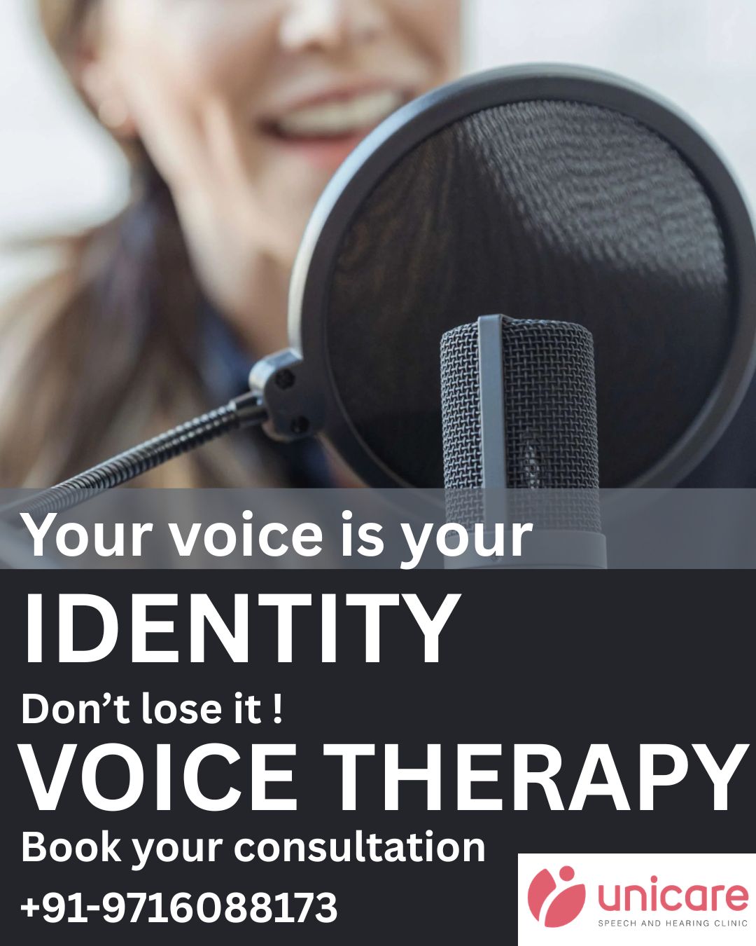 🎤✨ Your Voice Matters ✨🎤
At Unicare Speech & Hearing Clinic, Vikaspuri, we specialize in voice care and rehabilitation guided by masters in voice therapy. Whether it’s recovering from vocal strain, enhancing professional voice quality, or restoring vocal health after illness—our expert team is here to help you find your true voice again.
💡 Why choose us?
Expert-led therapy sessions
Personalized rehabilitation plans
Compassionate, patient-centered care
📍 Visit us in Vikaspuri, West Delhi, and let your voice shine with confidence.
👉 Book your consultation today and take the first step toward healthier, stronger vocal expression!
#VoiceTherapy #UnicareClinic #Vikaspuri #VoiceCare #SpeechAndHearing #HealthyVoice #Rehabilitation #delhiclinics