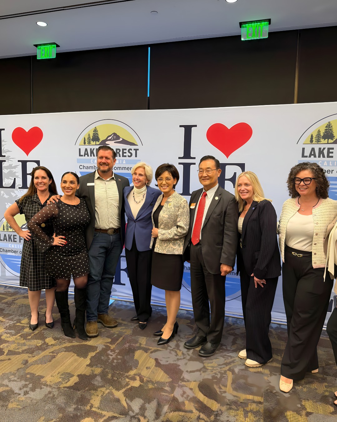 ACC-OC Executive Director Kris Murray and Director of Member Services Kathryn Morrison attended the City of Lake Forest's Annual Meet the Mayor & State of the City on March 31 at the Lake Forest Performing Arts Center. The evening began with a networking reception hosted by the Lake Forest Chamber of Commerce, bringing together local business leaders, community members, and city officials for meaningful connections and collaboration.
Mayor Robert Pequeno delivered the State of the City address, highlighting key accomplishments from the past year and outlining priorities and initiatives shaping Lake Forest's future. It was a valuable opportunity to engage with regional stakeholders and stay informed on the issues impacting the Lake Forest community.
#LakeForest #StateOfTheCity #OrangeCounty #LocalGovernance #ACCOC
