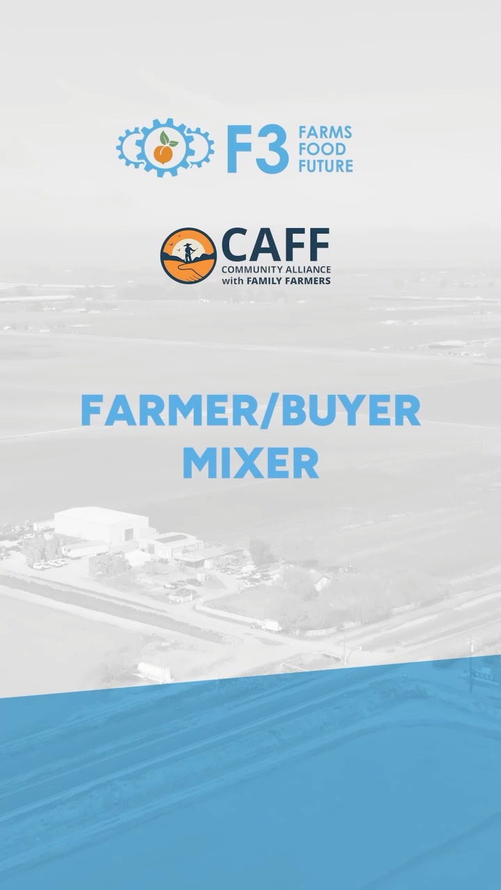 Connecting farmers to markets is key to building a strong local food system. At the Farmer/Buyer Mixer, hosted by @caff_famfarms with support from @f3local, small farmers from across the Central Valley came together with regional buyers to build relationships, talk through seasonal needs, and create sales opportunities for their businesses.
Held at @sweetvalleyproduce as part of the California Small Farm Conference, this event brought the theme of “Digging in Together” to life by turning connection into action. Hear from Jeanette Garnica of Community Alliance with Family Farmers, Miguel Avendaño Reyes of Siembra y Cosecha Farm @misiembraycosecha, and Victoria Quach of @daylightfoods on why market access matters and how opportunities like this can help local farmers thrive.
Delicious, locally made food 🌮 provided by: @qu3rert3
#F3Initiative #FarmsFoodFuture #F3Local #CAFF #FarmerBuyerMixer