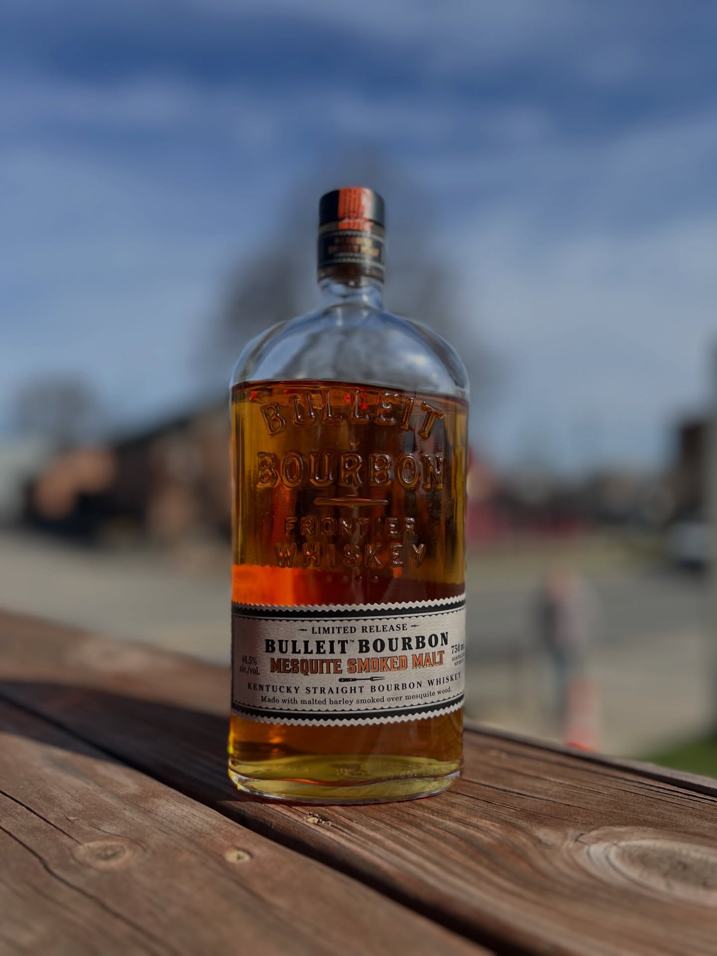 @bulleit Mesquite Smoked Malt Bourbon’s label matches the jerseys the Tigers just won opening day in… we think that’s a good enough excuse to come up to Charlie’s and give it a try!
