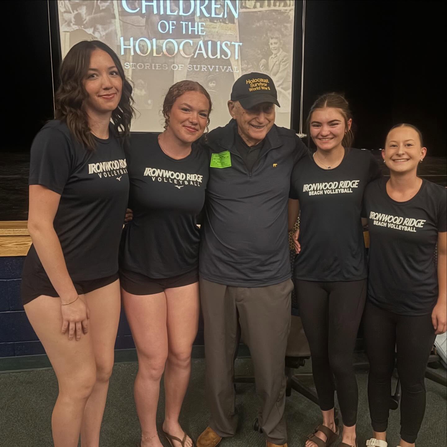 Our IRVB student-athletes had the incredible privilege of meeting a Holocaust survivor and hearing firsthand stories from one of history’s most impactful moments. An unforgettable experience of learning, reflection, and respect.
Thank you to the teachers, staff, and administration for all their efforts to make this possible for the students at Ironwood Ridge #ThisIsRidge
#ThisIsRidge