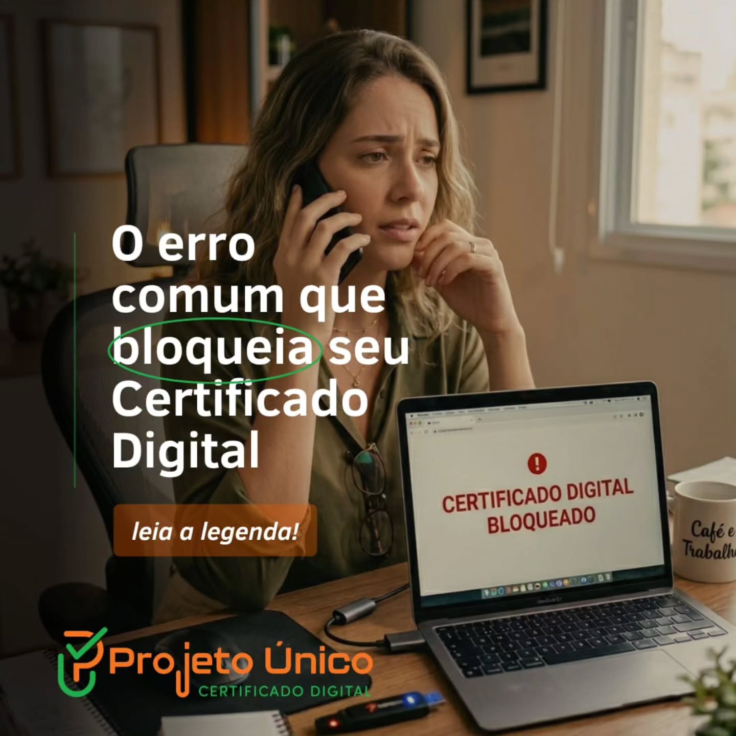 Muitos empreendedores e profissionais liberais acabam perdendo o acesso à sua identidade digital por um descuido que custa caro: o bloqueio das senhas PIN e PUK.
Se você usa o modelo A3 (Cartão ou Token), preste muita atenção:
1️⃣ O Limite de Tentativas: Geralmente, após 3 erros consecutivos da senha PIN, o certificado é bloqueado por segurança.
2️⃣ O PUK é a última chance: Se o PIN bloquear, você precisará do PUK para desbloqueá-lo. Mas cuidado: se errar o PUK também (geralmente 3 tentativas), a mídia é permanentemente inutilizada.
3️⃣ Não há "Esqueci minha senha": Diferente de um e-mail ou rede social, por questões de segurança máxima e criptografia, a autoridade certificadora não armazena sua senha. Se houver perda total, você terá que emitir um novo certificado do zero (e pagar por ele novamente).
💡 Dica: Ao emitir seu certificado, anote as senhas PIN e PUK em um local físico seguro ou em um gerenciador de senhas de confiança. Nunca deixe para "tentar a sorte" na hora de assinar um documento importante!
Você já passou por esse sufoco ou conhece alguém que teve o certificado bloqueado na hora H? Conta aqui nos comentários! 👇
#certificadodigital
#assinaturaeletronica
#segurança
