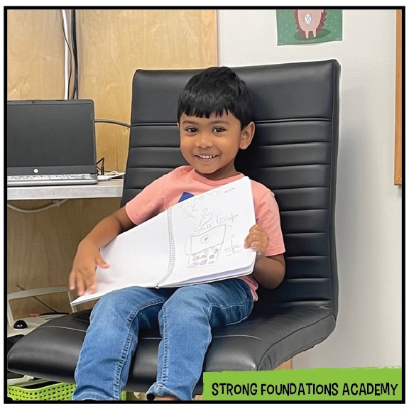 We LOVE celebrating our young writers! ✏️One of our favorite parts of the writing process is Author’s Chair — the special moment that comes after all the hard work is done. Our little authors are invited to share their final drafts with an audience of classmates, proudly reading their work aloud.
When students are given the opportunity to present their writing, something powerful happens — they begin to see themselves as real authors. Author’s Chair builds confidence, strengthens speaking skills, and reinforces that their words and ideas truly matter.
At Strong Foundations, we nurture strong readers, writers, and confident communicators from the very beginning. To inquire about enrollment, please call (480) 738-3346 or visit www.StrongFoundationsAZ.com
to book a tour.
#YoungWriters #StrongFoundationsAcademy #ChandlerMoms #GilbertMoms #EastValleyMoms #ChandlerAz #AzKids #ChandlerKids #GilbertKids #ArizonaKids
