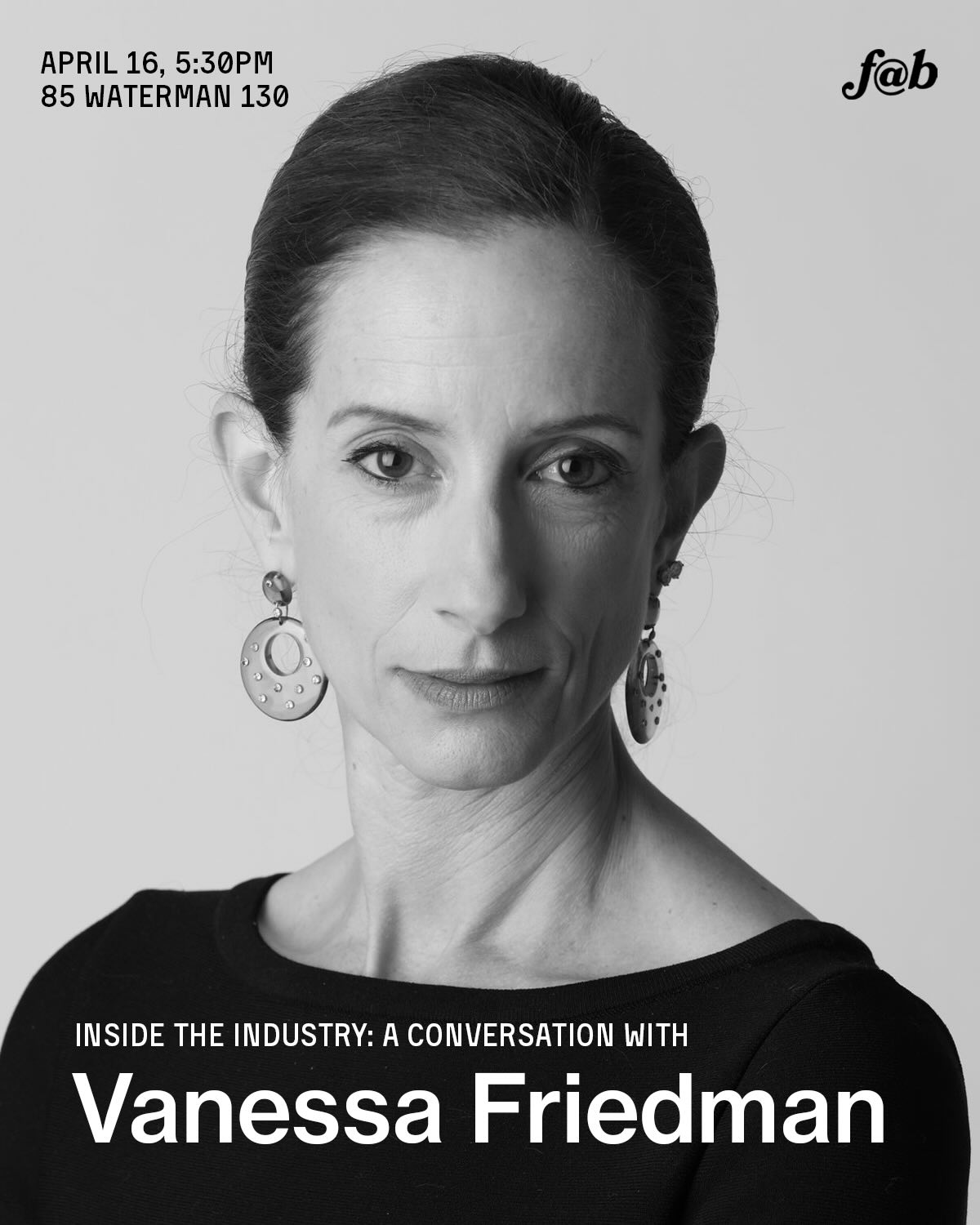 We are so excited to announce our upcoming speaker event with Vanessa Friedman, the fashion director and chief fashion critic of The New York Times since 2014. She joined the Times after 11 years at the Financial Times as their first fashion editor. Previously, she has focused on culture coverage at magazines such as InStyle, The Economist, and The New Yorker. She has won the Fashion Group International’s Media Award, the Front Page award for fashion writing, and the Fashion/Beauty Monitor award for fashion journalist of the year.
Friedman focuses on fashion as an expression of political, social and cultural identity at a specific moment in time, especially how it is used by those in the public eye to communicate values and influence opinion. She looks at how designers translate that into products for all of us on the runway, as well as the evolution of fashion into a part of pop culture. And she examines the way all of that influences the larger business of fashion, one of the world’s biggest industries.
This conversation is a part of Brown Fashion Week 2026 Speaker Series and will be moderated by @j.eanyu .
Please submit your RSVP via the link in bio. We look forward to seeing you there!
📍85 Waterman St., Rm. 130
⏰Thursday, 4/16 @ 5:30 pm - 6:30 pm
—
Graphics:
@kimjie618