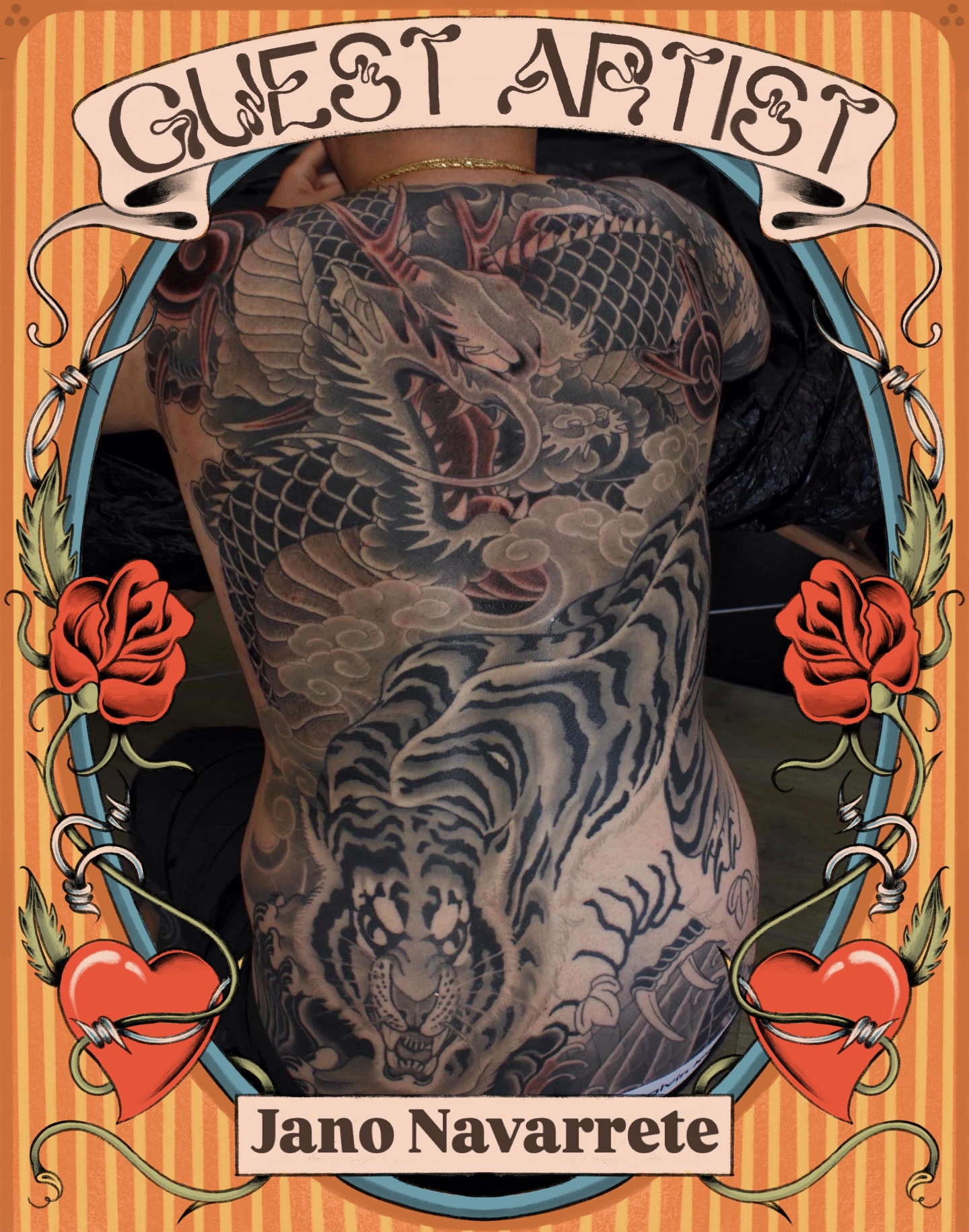 @janonavarrete1 will be joining us from april 20-23rd, message him and get something booked while he’s in town!