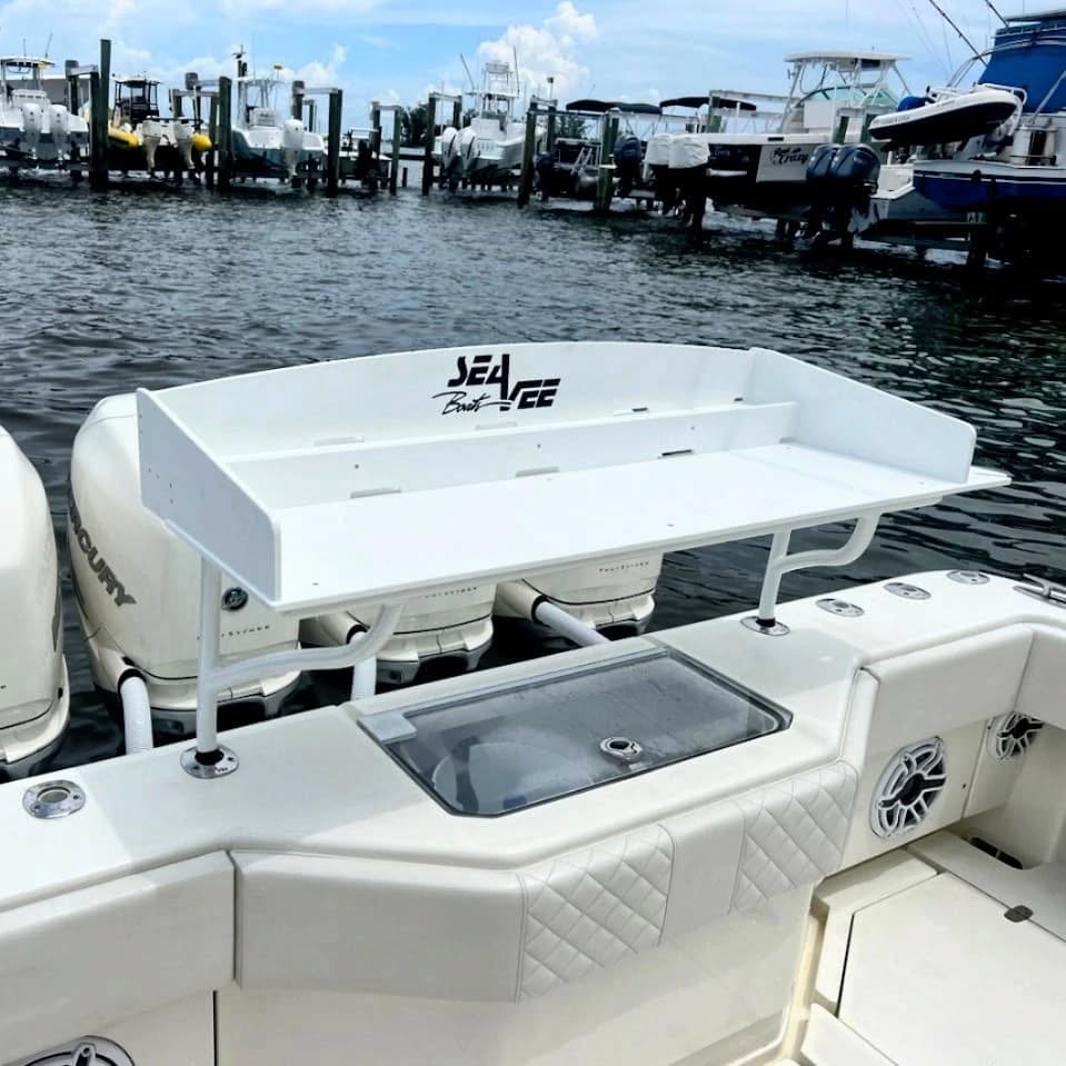 ποΈπποΈ Good God, Brother! ππ¦
@bobbylathero hit me with that bleached veneers white gloss powder coat base on this beauty. What a sick setup!
#fillettable #customplastics #custommarine #seaveeboats #centerconsole #dopeshit #fishing #tacklestorage #fishfillet #friedfish #π₯οΈ #unreal #sportfishing #mahi #tuna #tunafishing #mercuryoutboards #mercurymarine #shallowwaterwelding #custom