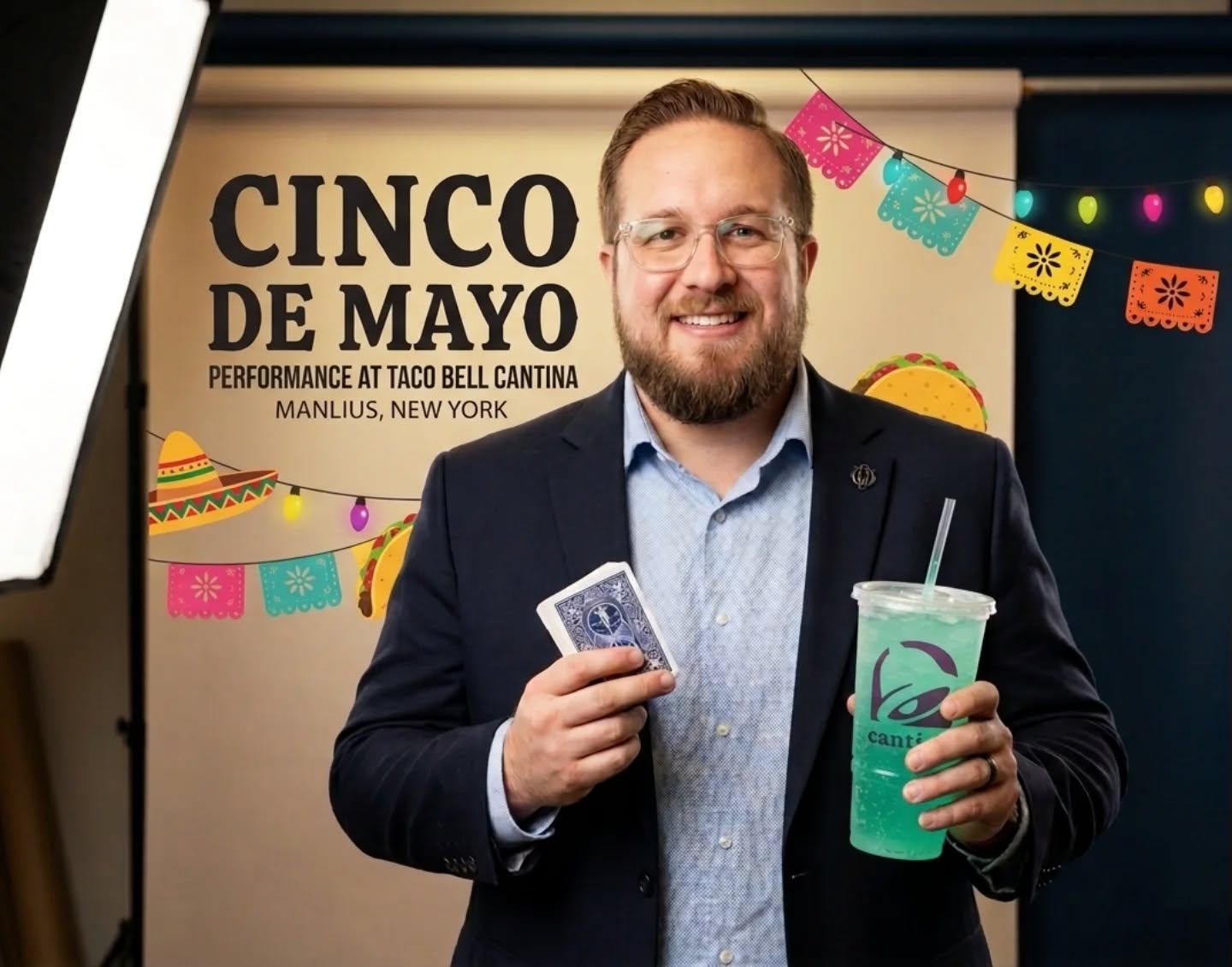 Time to come back. 6:00 to 8:00. Last time a lady asked if I could turn her one into $100 bill and I just turned her into a quesadilla. #tacobell #cincodeMayo #Magic