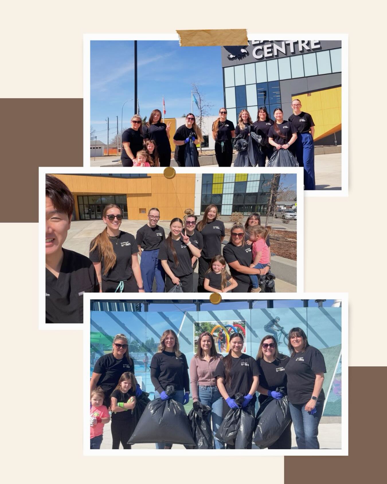 Spring has sprung and we were hard at work cleaning up Eagle Builders Centre, making sure the community has a fresh place to enjoy the sun! ☀️🌱