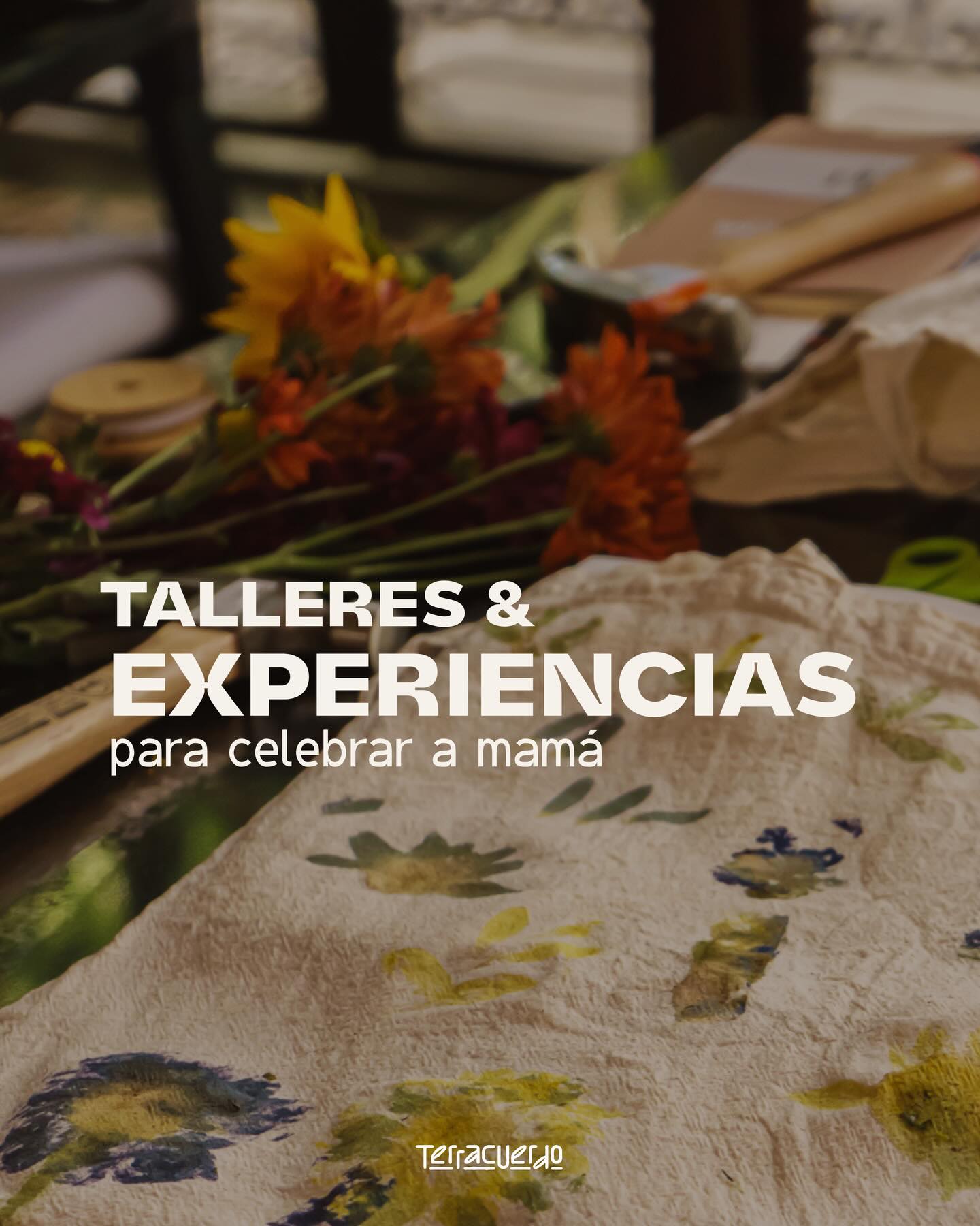 Este Día de las Madres, regala algo que realmente se quede.
No en una caja, sino en el tiempo que comparten 🌿
En Terracuerdo creamos experiencias para conectar,
crear con las manos y celebrar desde lo simple.
Puedes elegir cómo vivirlo:
🌱 Dúo (mamá + tú)
🌿 Círculo Botánico - experiencia compartida (6+personas)
✨ Experiencia familiar y amigos (4+ personas)
🏢 Experiencia Corporativa (6+ personas)
✨ Tú eliges la experiencia
✨ Nosotras armamos el grupo
✨ Y creamos el espacio
Cupo limitado por grupo
📲 Envíanos mensaje para más información y reservar tu lugar