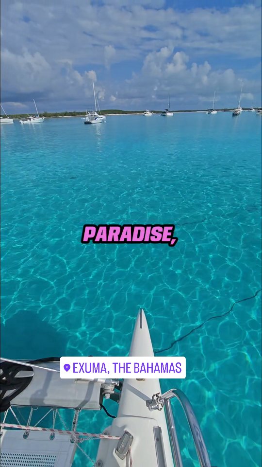 The Bahamas didn't disappoint.
We dropped anchor and the ocean turned into a swimming pool β warm, clear, impossibly blue.
#CatamaranLife #BahamasSailing #SailWithNova #BlueWater #SailLife CharterLife OceanTherapy AnchoragePerfection
