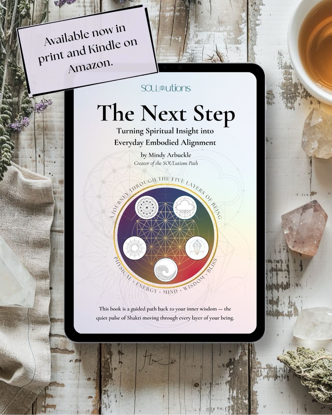 This is the journey at the heart of The Next Step.
A path of returning to yourself through the layers of body, energy, mind, wisdom, and bliss — not as abstract philosophy, and as a lived experience.
This book is for the person who knows there is a deeper way to live.
A more aligned way.
A more embodied way.
If you’re ready to bring your spiritual insight into everyday life, The Next Step was written for you.
✨ Available now in print and Kindle.
#TheNextStepBook #EmbodiedAlignment #SpiritualInsight #FiveKoshas #YogaWisdom