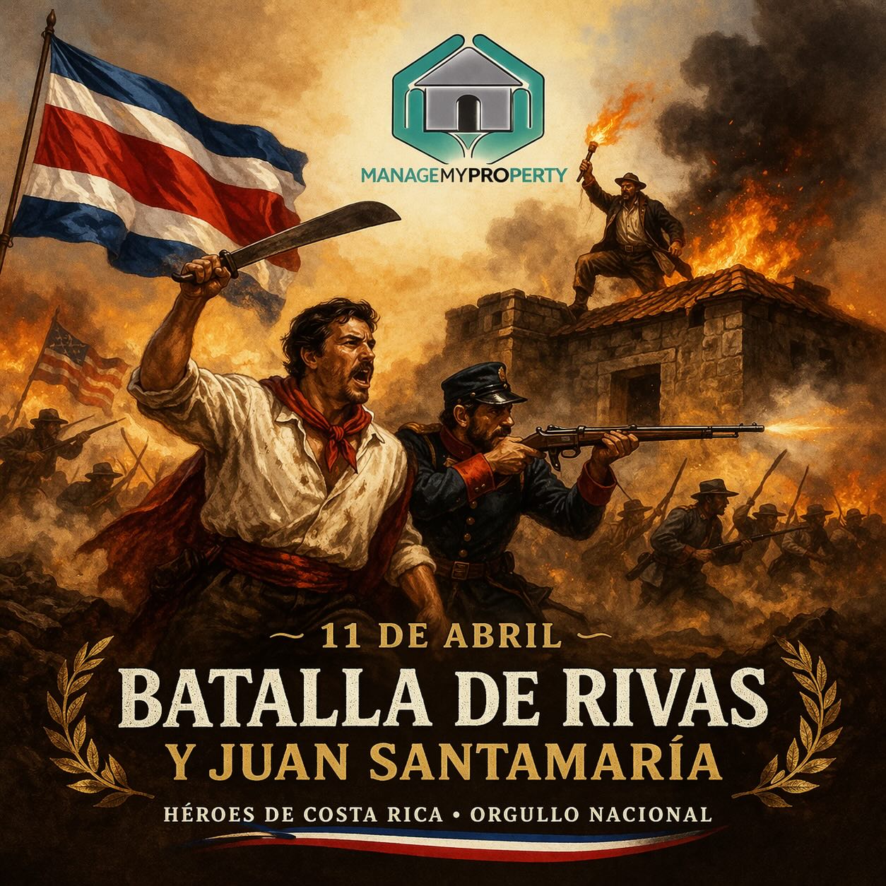 Great nations are shaped by brave hearts.
On April 11th, Juan Santamaría became a symbol of courage for Costa Rica.
We honor his legacy and the values that continue to inspire us every day. 🇨🇷