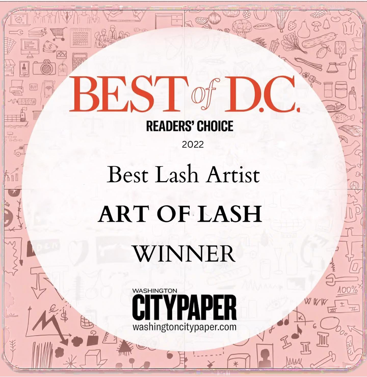 To conclude this year we’d like to thank everyone who voted for us in the Washington City Paper’s “Best of DC 2022”. You voted us to the top in the following categories.
- Best Lash Artist WINNER
- Best Brow Service RUNNER UP
- Best Facial FINALIST
Each day we continue to work to make all your lash, brow and skin dreams come true - and we wouldn’t be here without the continued support and love from all our clients! Thank you all for an amazing year and for trusting us with your beauty, it means the world. So excited to see you all in 2023!
Happy New Year! 🎉🫶