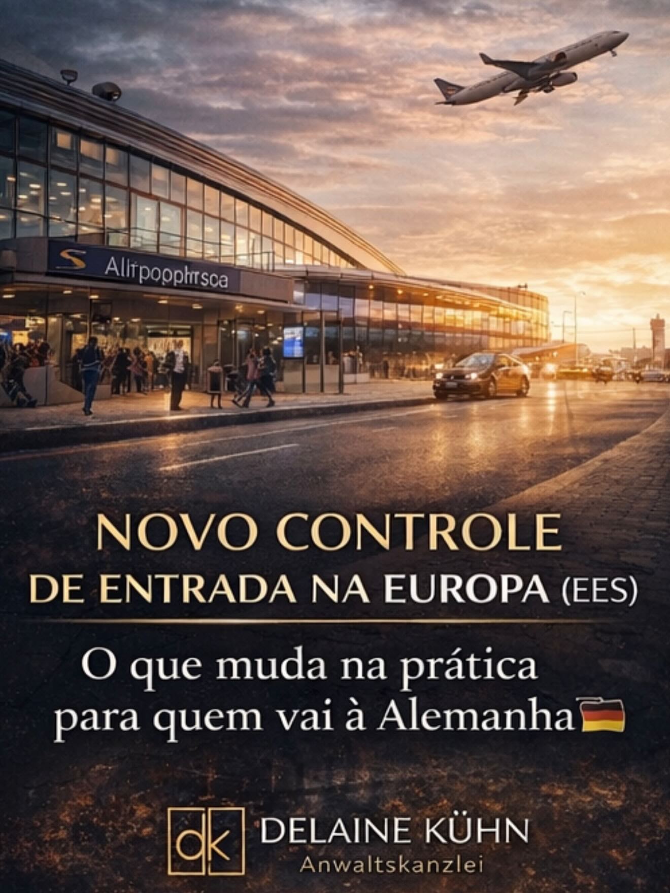 🇧🇷
🚨 Desde 10 de abril de 2026, a entrada na Europa mudou.
• Fim do carimbo no passaporte
• Novo sistema digital EES
• Coleta de foto + impressões digitais
O objetivo é tornar o controle mais rápido e seguro.
Mas no início, o primeiro registro pode levar mais tempo.
Dica:
Evite conexões curtas e viaje com tudo organizado.
🌐 www.delainekuehn.com
🇩🇪
🚨 Seit dem 10. April 2026 gilt das neue Einreisesystem in Europa.
• Kein Stempel mehr im Pass
• Digitales System EES
• Foto + Fingerabdrücke bei der Einreise
Ziel: schnellere und sicherere Grenzkontrollen.
Am Anfang kann die erste Registrierung etwas länger dauern.
Tipp:
Plane genug Zeit ein und vermeide kurze Umstiege.
🇺🇸
🚨 Since 10 April 2026, entry into Europe has changed.
• No more passport stamps
• New digital system EES
• Photo + fingerprints required
Goal: faster and safer border control.
At the beginning, first registration may take a bit longer.
Tip:
Avoid tight connections and be prepared.
#Alemanha #Germany #law #DireitoMigratório #uniaoeuropeia