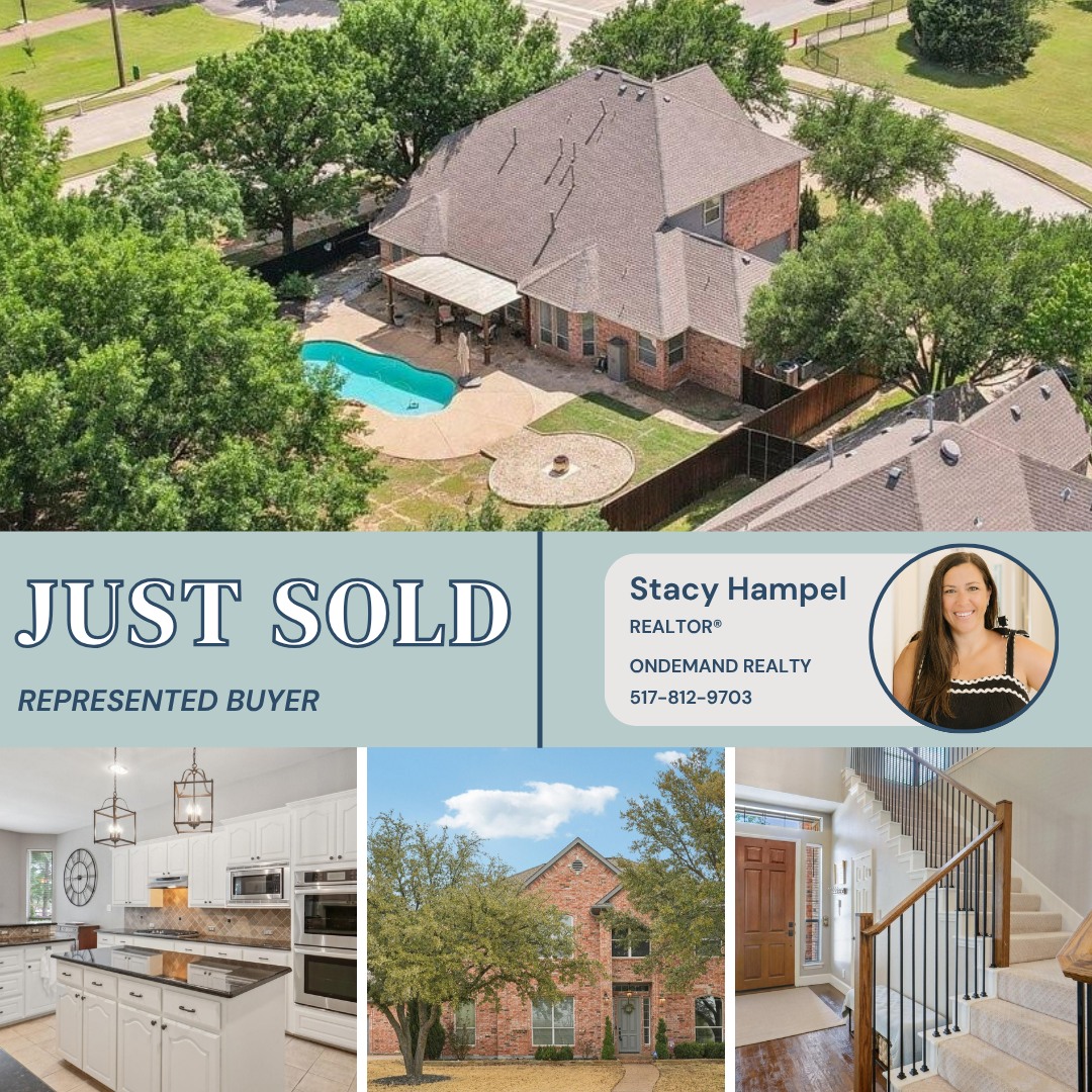 Closed and just in time for pool season. āļøš”š¦
So excited for my clients on their beautiful new home in Flower Mound, complete with a backyard made for summer and all the memory-making ahead.
Even better? Being closer to family, where the kids can grow up with their cousins and make the kind of memories that stick forever. š¤
Smooth from start to finish and I couldnāt be happier for them. Cheers to late nights in the pool, backyard hangs, and a whole new chapter!
#JustClosed #FlowerMoundTX #DFWRealEstate #NorthTexasHomes #TexasLiving #PoolSeasonReady #BackyardGoals #HomeSweetHome #FamilyFirst #MakingMemories #NewHomeVibes #RealtorLife #DFWRealtor #OnDemandRealty #TexasRealtor #SummerReady #DreamHome #HouseGoals #WelcomeHome