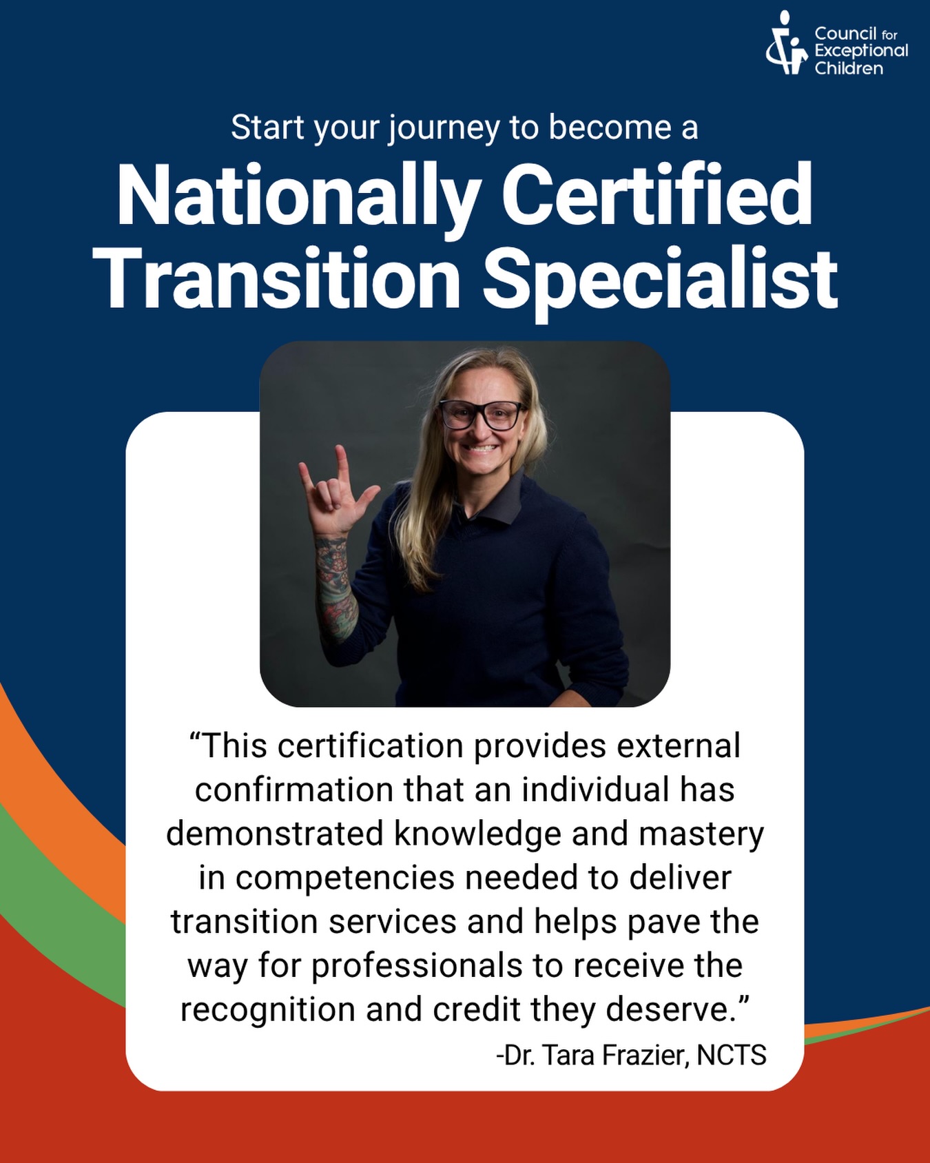 Register for the Nationally Certified Transition Specialist (NCTS) Exam at VISIONS now! Simply click the link in our bio to get started. 💼✨
#transitionspecialistexam #FLDCDT #DCDT #CEC