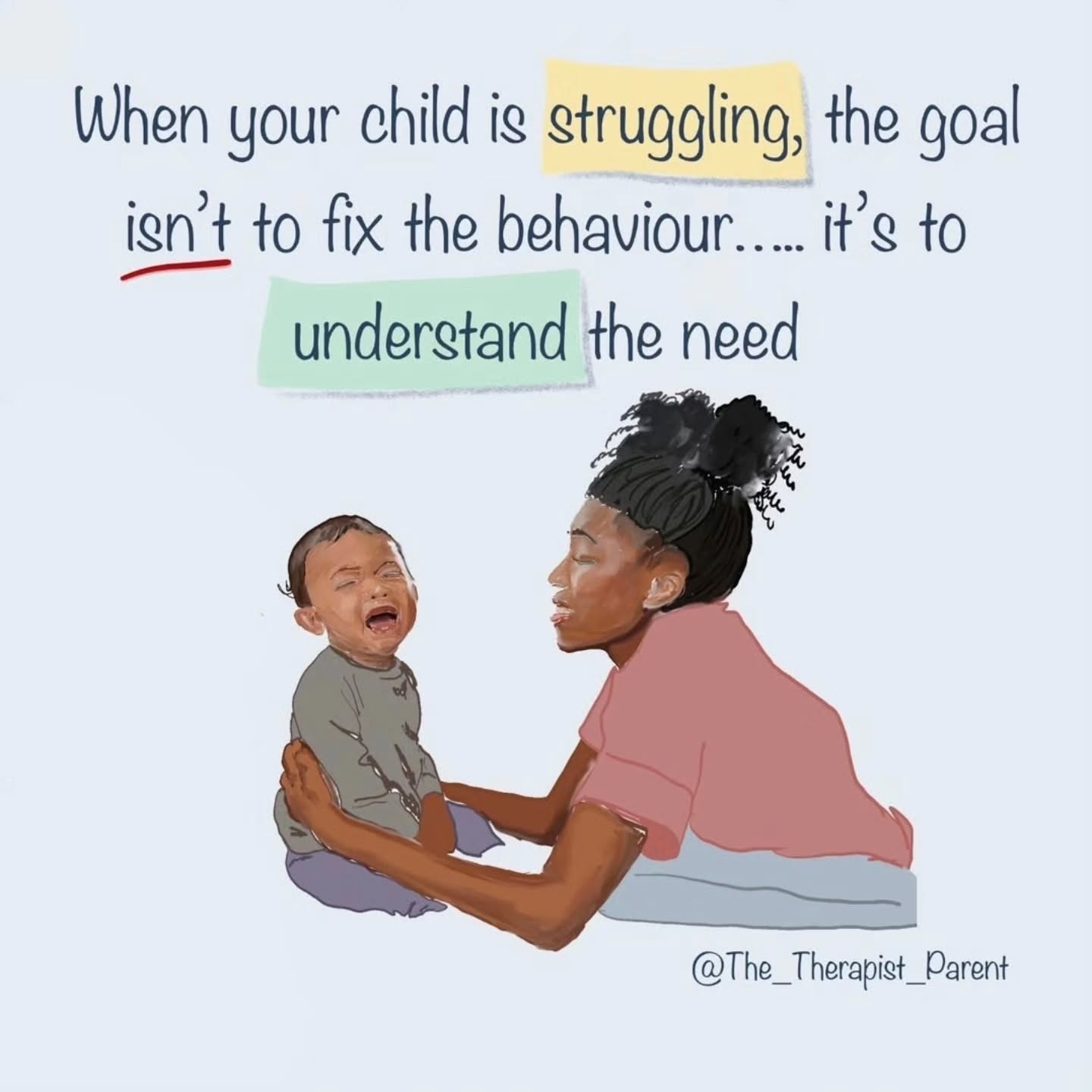 A tantrum isn’t “naughty.”
Backchat isn’t “disrespect.”
Shutting down isn’t “rude.”
Crying over small things isn’t “overreacting.”
They’re information.
“This is too much.”
“I don’t feel heard.”
“I’m unsure.”
“I can’t manage this yet.”
Children show what’s going on through behaviour before they can explain it.
You don’t need to be a perfect parent.
You need to be steady.
Pause before reacting.
Get curious.
“What’s going on here?”
Connection first. Behaviour follows.
You’re not raising a perfectly behaved child.
You’re raising someone who feels safe, even when things are hard.
More in Guidance from The Therapist Parent
www.thetherapistparent.com� | Amazon