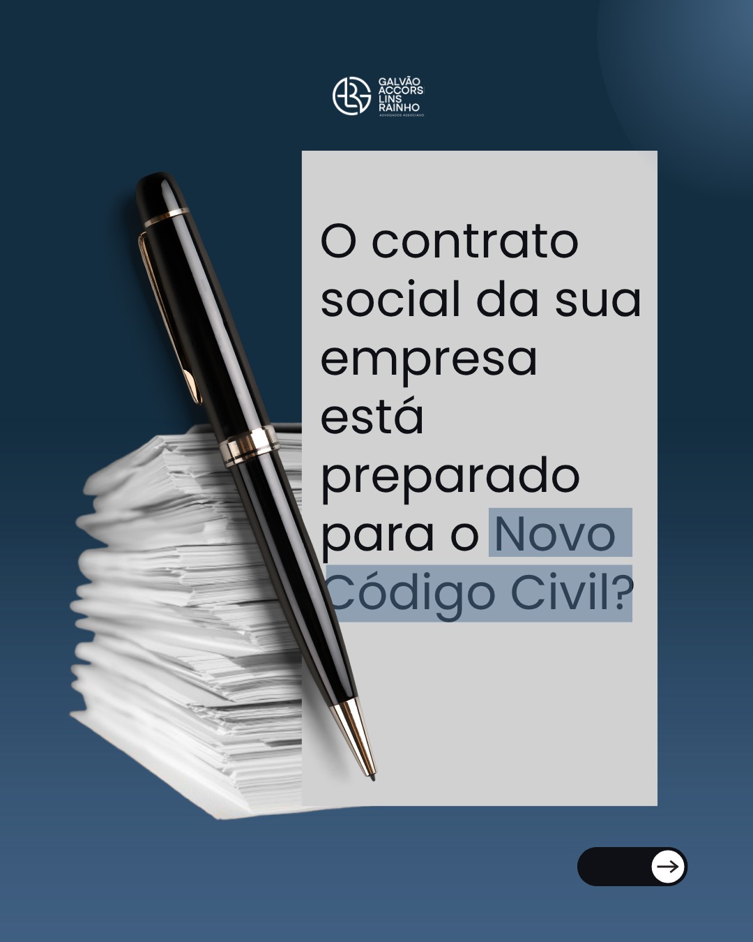 📌 Novo Código Civil: revise seu contrato social!
A proposta de reforma do Código Civil reforça a importância da revisão preventiva de contratos sociais, especialmente para saída de sócios e apuração de haveres. Definir critérios claros de pagamento, participação em lucros e datas-base é essencial para evitar disputas e garantir segurança jurídica de acordo com a proposta de nova redação do código.
💡 Dica: Atualize seu contrato antes da entrada em vigor das novas regras e proteja sua empresa de riscos financeiros e judiciais.
#CodigoCivil #ContratosSociais #ReformaCivil #SociedadesEmpresarias #PlanejamentoEstratégico #GestãoEmpresarial #SegurançaJurídica #Haveres #LGALR #GALRAdvogados #ComplianceEmpresarial #ContinuidadeEmpresarial