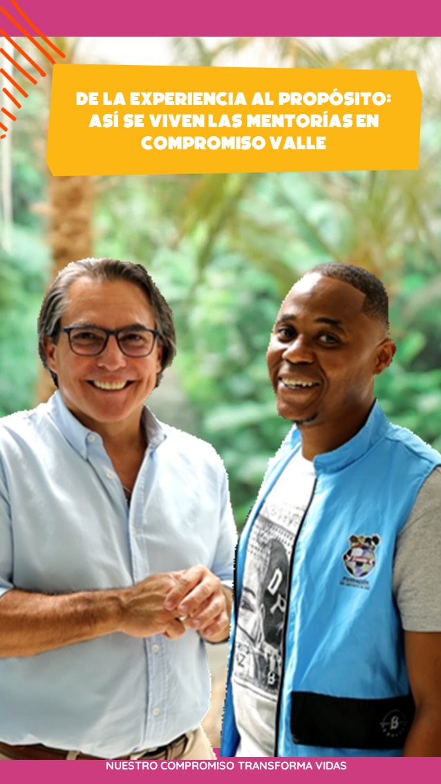 El conocimiento más poderoso es el que se comparte. 🤩
Duvier Quiñónez, de @fundpazoficial, y su mentor Héctor Bedoya, gerente general de Globalistik SAS, son el ejemplo de cómo, a través de ESDON, el programa de #CompromisoValle que fortalece los liderazgos sociales en el territorio, el intercambio de conocimiento se convierte en oportunidades reales de crecimiento.
✨ Confianza, conexión y transformación.
“No es solo aportar dinero. Es compartir tiempo, conocimiento y creer en el potencial de otros.”
💫 Sumar desde el conocimiento también es una forma de transformar la región.
#TodosSomosCompromisoValle