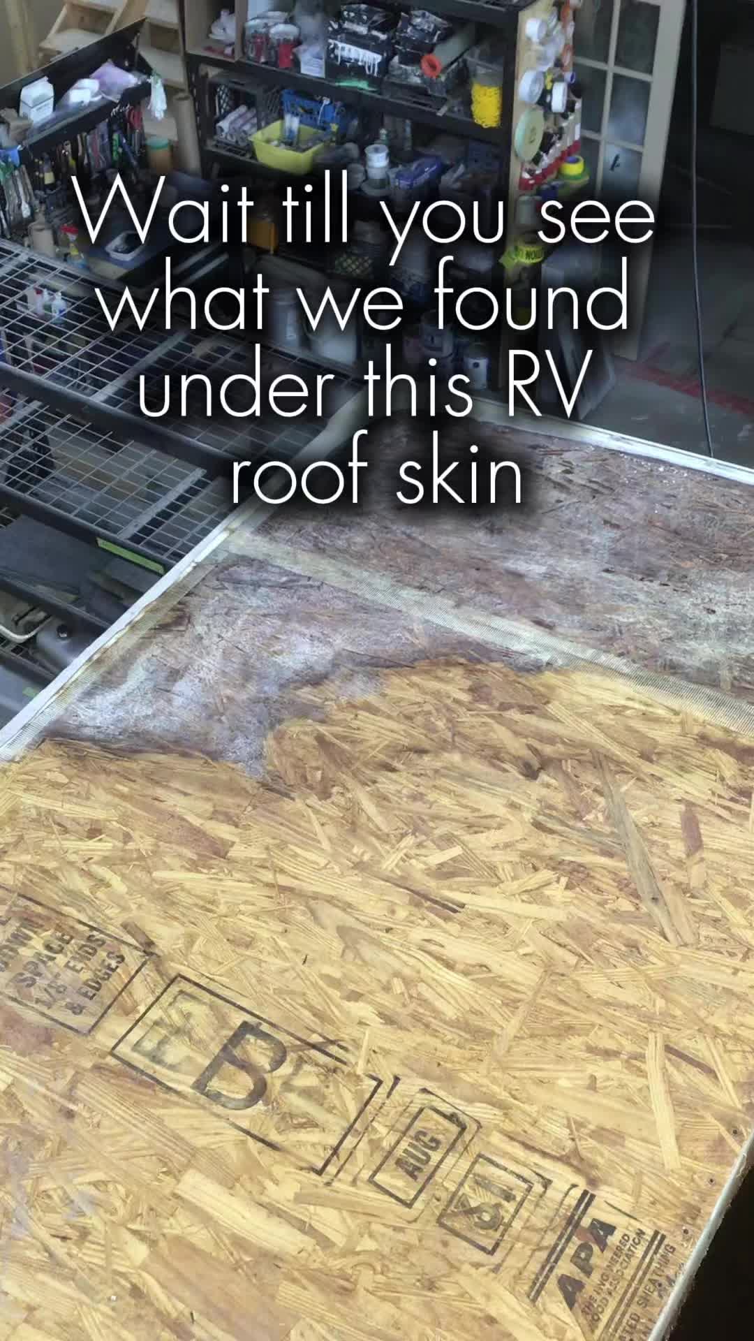 This is a good example of why we never do quotes from photos. You can never know the extent of the damage just by looking. Water doesn’t just damage an RV roof. It ERASES them. There was literally nothing left in this corner but the glue from the room material and some wet saw dust.
#revolutiontrailers #waterdamage #rvroof #rvrepair #rvlife #RVRedo #rvtransformation #rvlife #rvgoals #RVLifestyle #trailertransformation #camperlife #camperrenovation #rvliving #campergoals #RVinterior