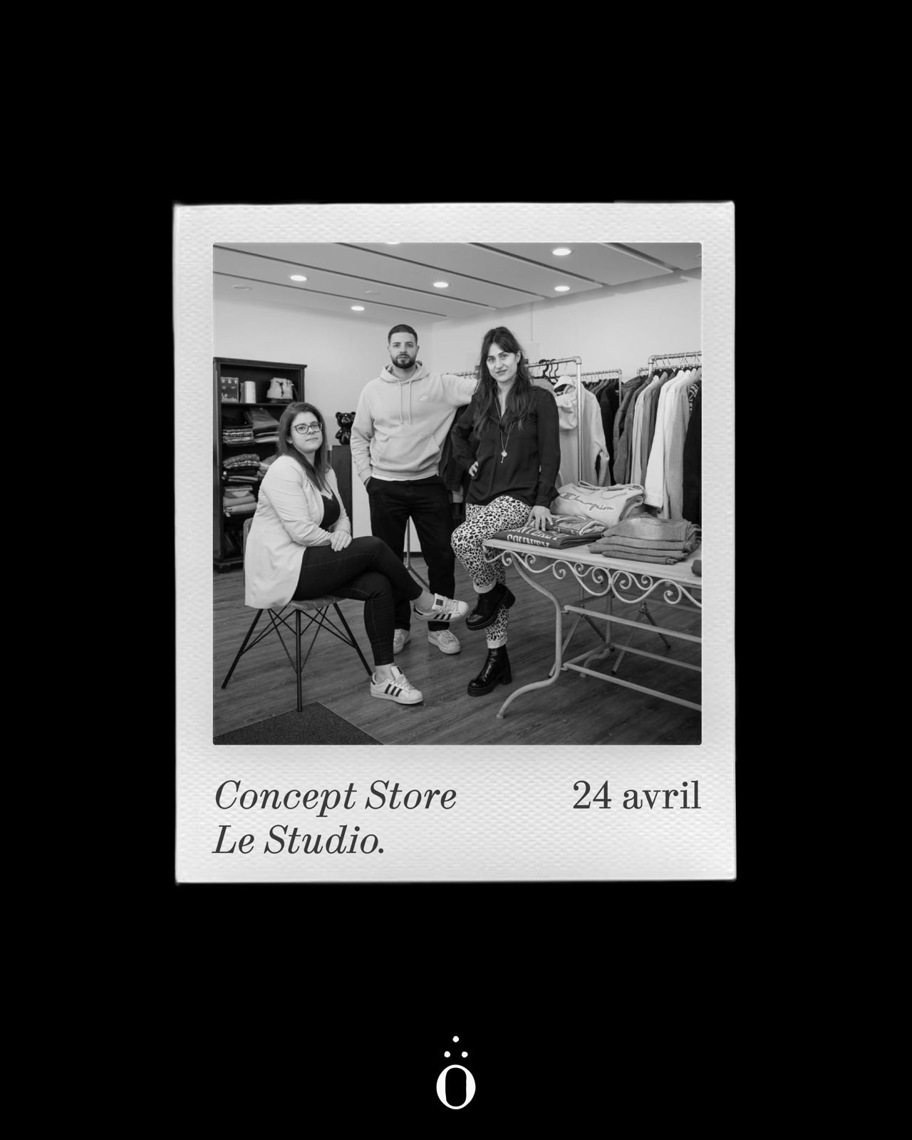 Les Apéritifs de Mademoiselle O, quatrième !
Mon invité de ce mois : @lestudio.2300 & @cloudysoul.shop
Concept Store alliant pièces soigneusement sélectionnées, upcycling et promotion d’artistes locaux, Le Studio présentera ses confections ainsi que son artiste du moment Cloudy Soul lors d’un apéro-défilé unique.
🍸 + 💍 + art = ❤️
Infos pratiques :
- Entrée gratuite, ouvert au public
- Cocktails à CHF 8.–
- 10% de remise sur les bijoux de la collection et sur tout nouveau projet sur-mesure
- Vente directe des créations @lestudio.2300 & @cloudysoul.shop
- Des bisous 💋