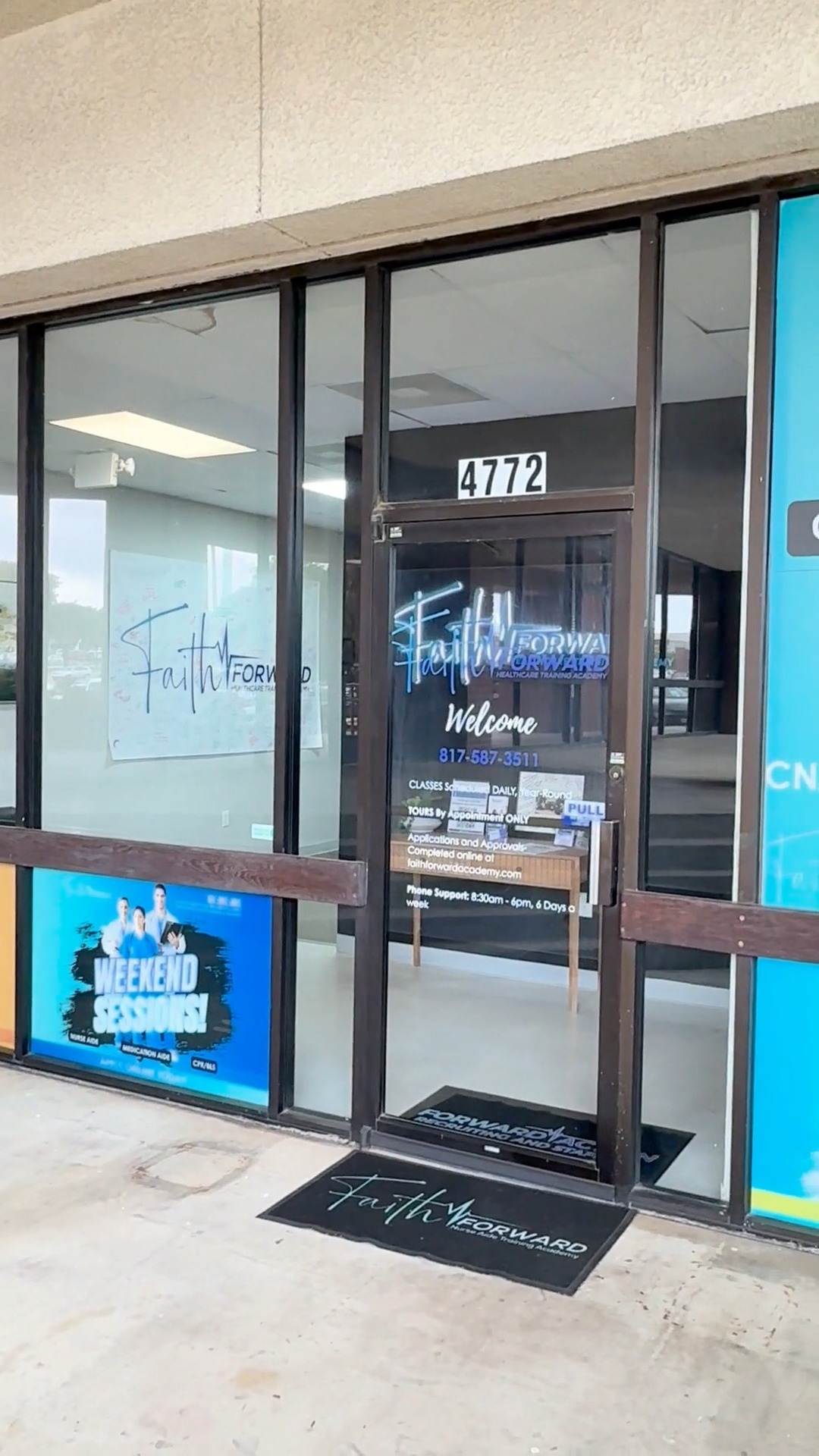 🩺✨ WELCOME TO OUR ARLINGTON CAMPUS ✨🩺
Take a look inside where futures are built and careers begin 💙
From our fully equipped clinical lab to our dedicated Phlebotomy and CNA classrooms, every space is designed to give students the hands-on experience and confidence they need to succeed in healthcare.
And yes — we’re thinking beyond the classroom too 👀
Our job posting board connects students with real opportunities, helping you take that next step after certification.
💥 Real training
💥 Real skills
💥 Real career opportunities
At Faith Forward, you’re not just learning — you’re preparing for your future every single day.
Ready to see yourself here? Let’s get you started 👇
📞 Call (817) 587-3511
🌐 faithforwardacademy.com
📩 DM us with any questions — we’re here to help!
#ArlingtonTX #HealthcareTraining #CNAProgram #PhlebotomyTraining #CareerInHealthcare #HandsOnLearning #FutureCNA #HealthcareStudents #AlliedHealth #DFWHealthcare #JobReady #ScrubsSeason #FaithForwardAcademy