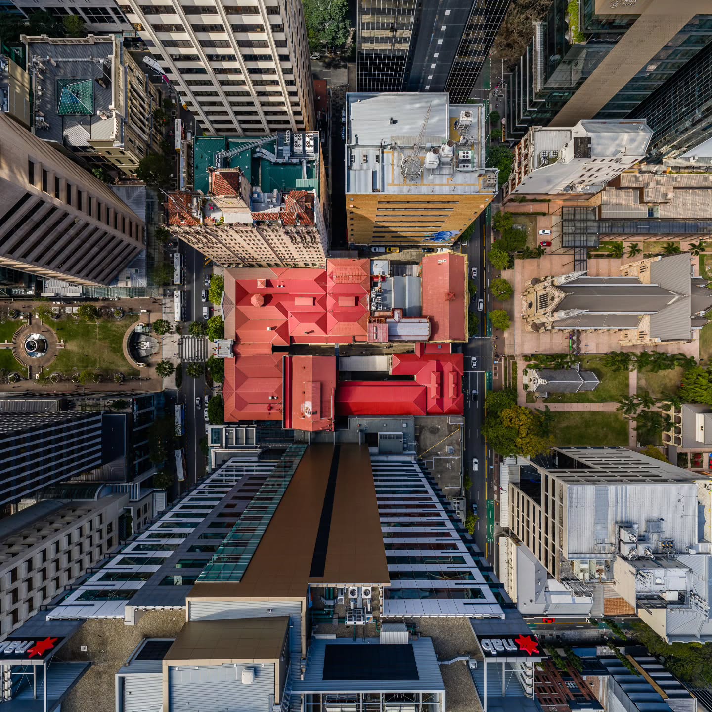 Brisbane's post office square #postofficesquare #Brisbanecity #anzacsquare #auspost