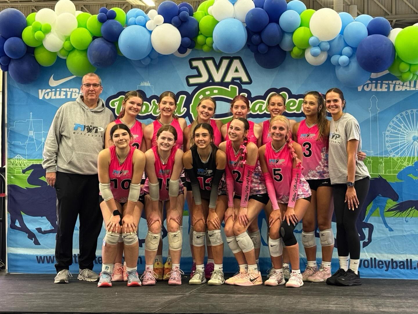Congrats to 16 Silver who is 6-0 at JVA World Challenge! They are heading to Gold tomorrow! Way to go’